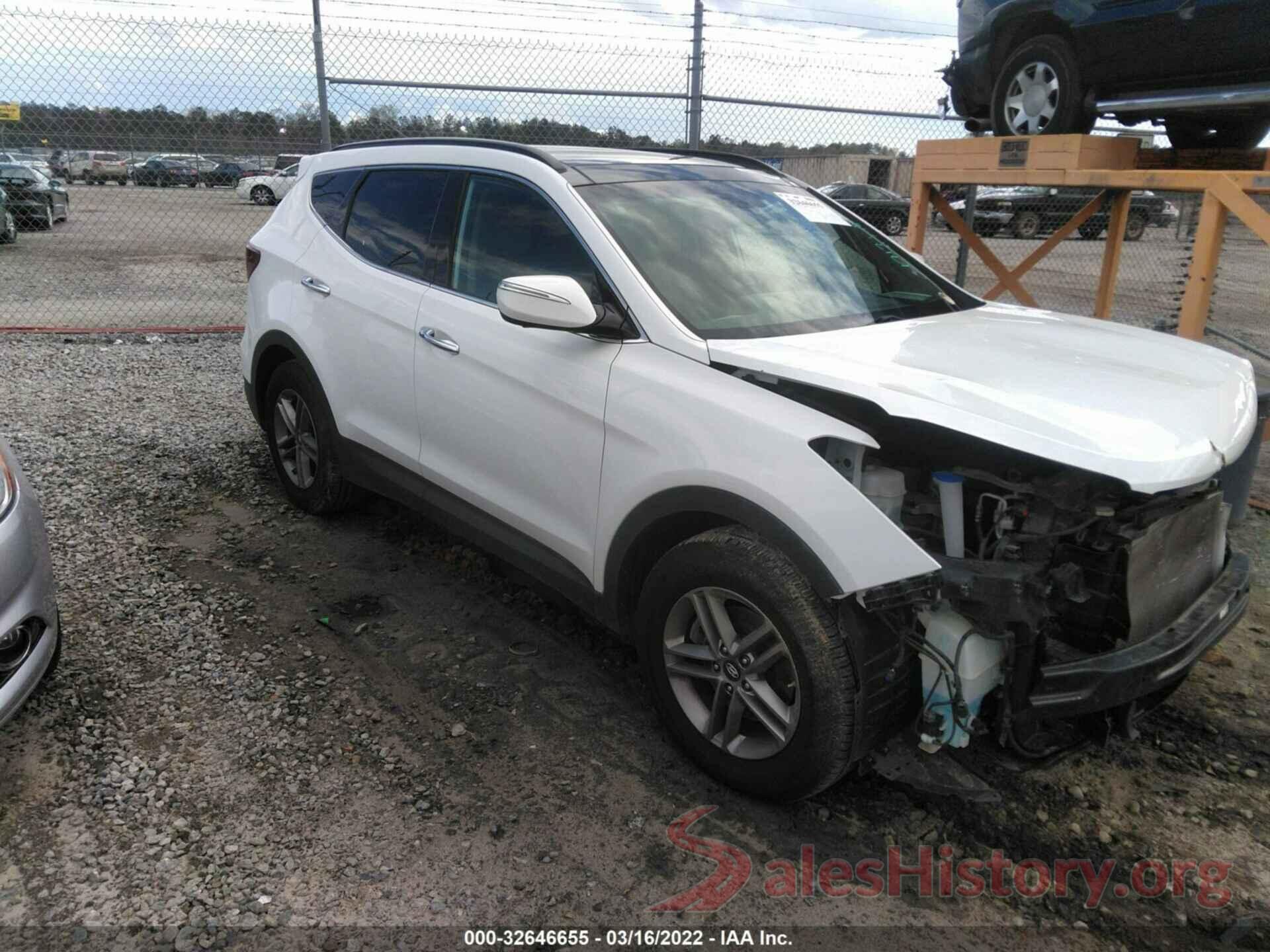 5XYZUDLB1HG473783 2017 HYUNDAI SANTA FE SPORT