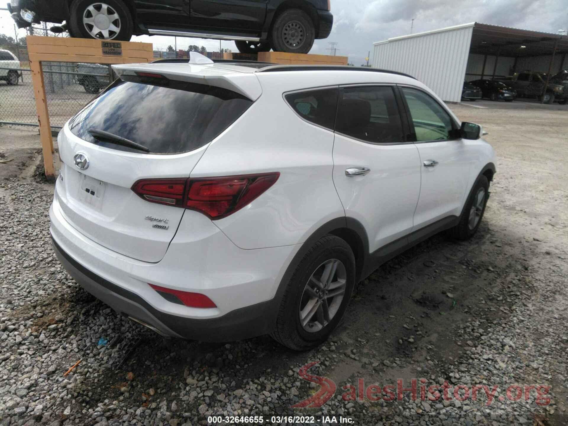 5XYZUDLB1HG473783 2017 HYUNDAI SANTA FE SPORT