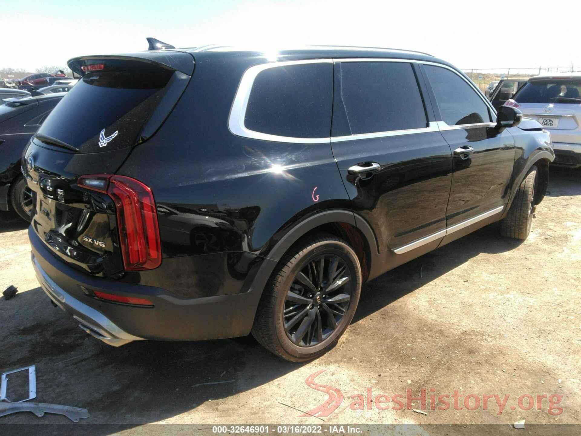 5XYP5DHCXMG107465 2021 KIA TELLURIDE