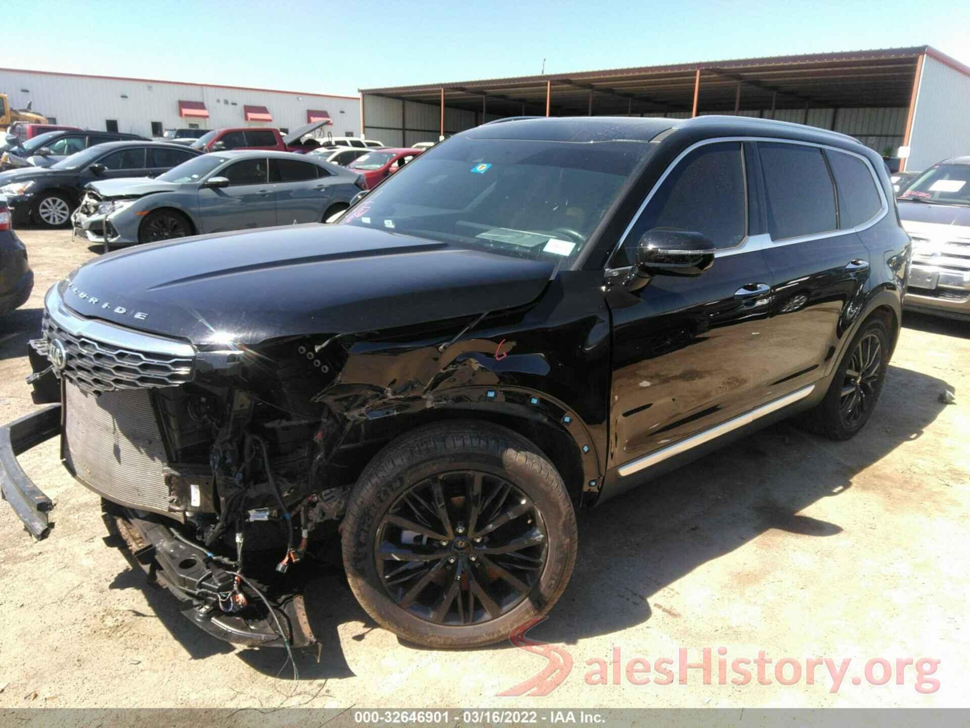 5XYP5DHCXMG107465 2021 KIA TELLURIDE