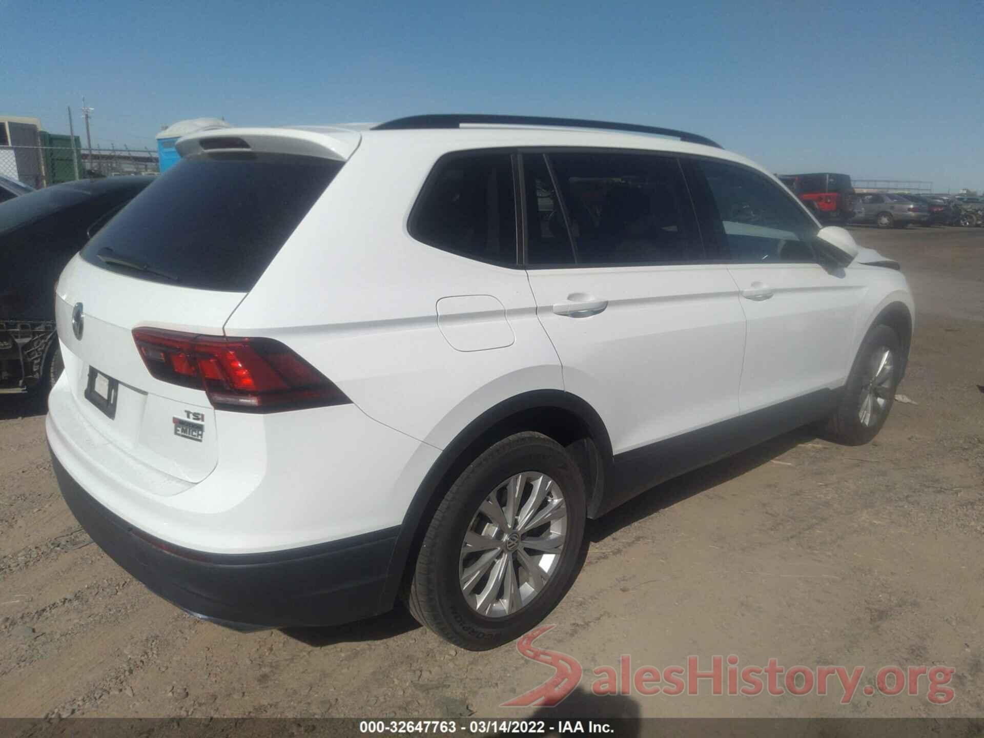 3VV0B7AX1JM043020 2018 VOLKSWAGEN TIGUAN