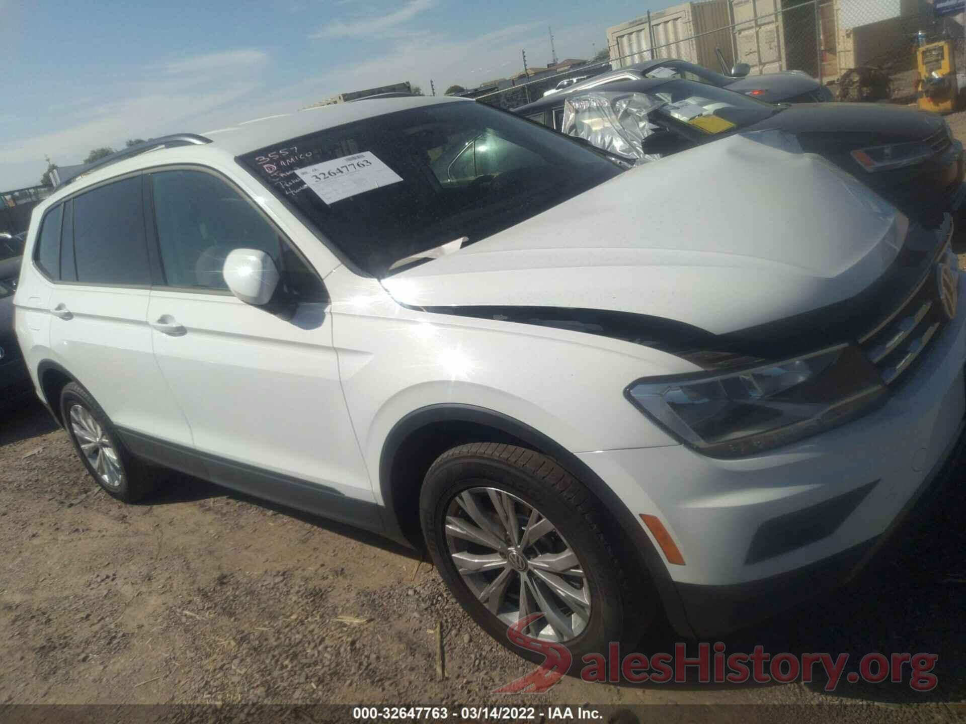 3VV0B7AX1JM043020 2018 VOLKSWAGEN TIGUAN