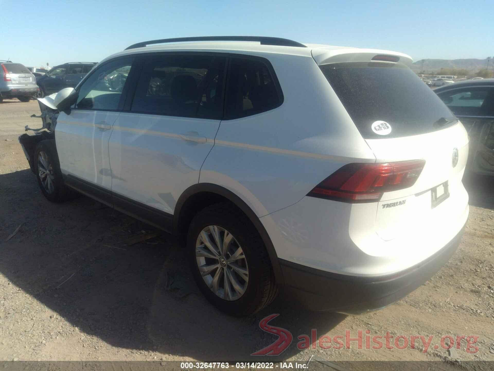 3VV0B7AX1JM043020 2018 VOLKSWAGEN TIGUAN