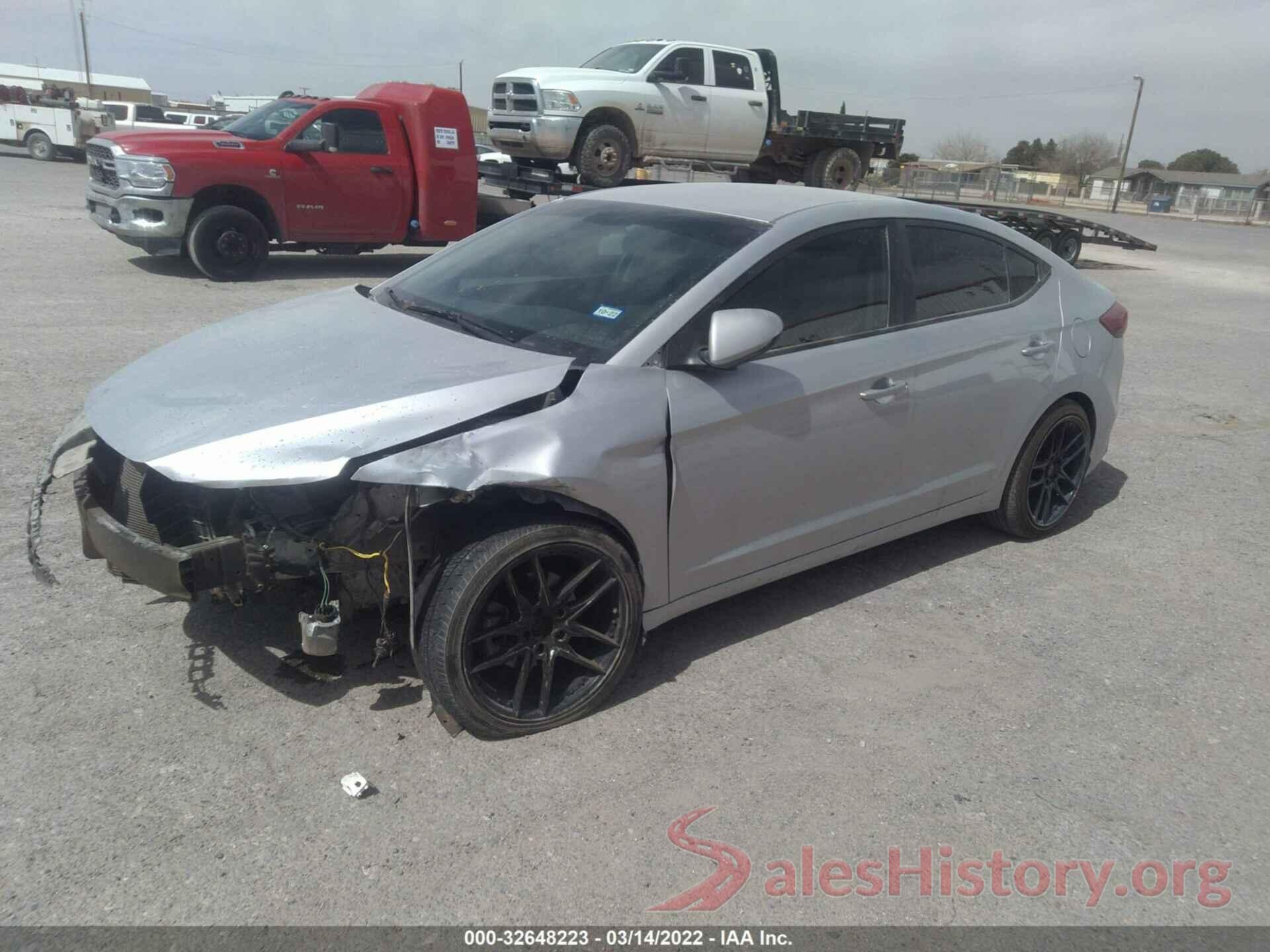 5NPD74LF8JH402325 2018 HYUNDAI ELANTRA