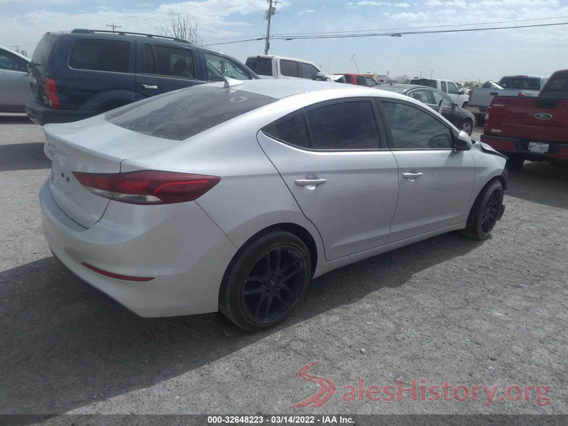 5NPD74LF8JH402325 2018 HYUNDAI ELANTRA