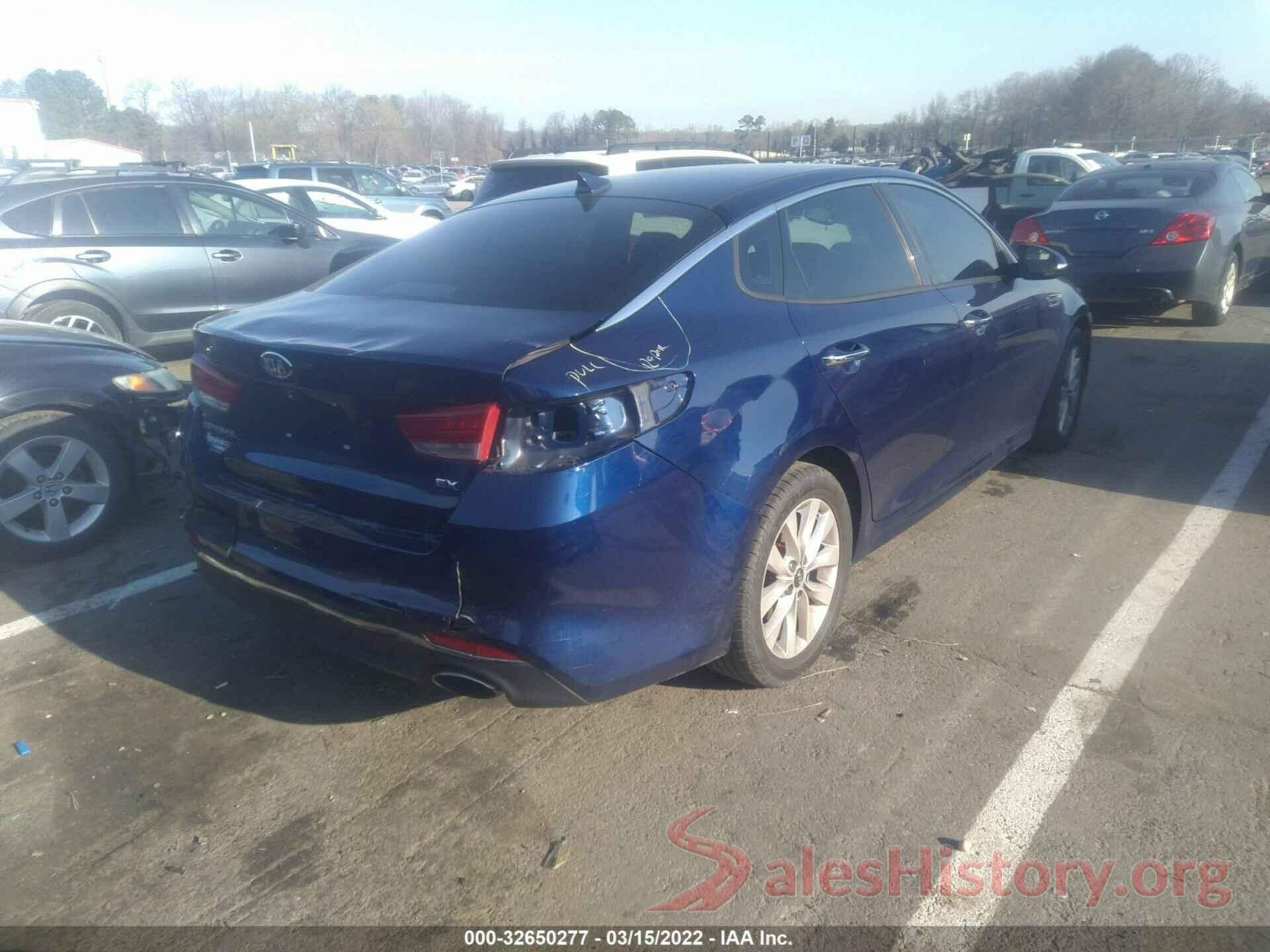 5XXGU4L35GG040728 2016 KIA OPTIMA