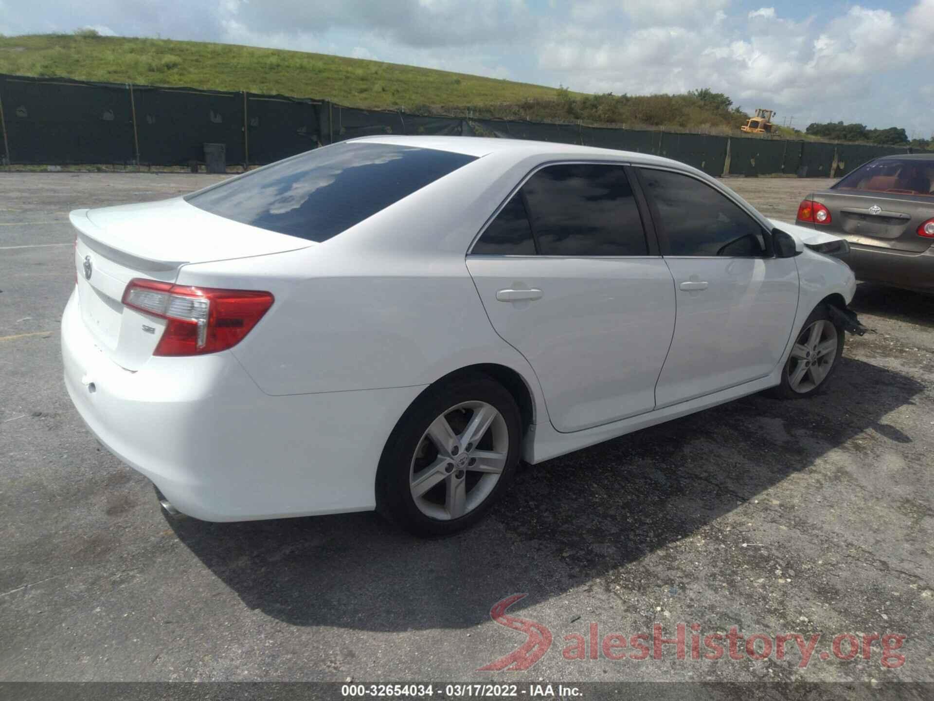 4T1BF1FK1CU101403 2012 TOYOTA CAMRY