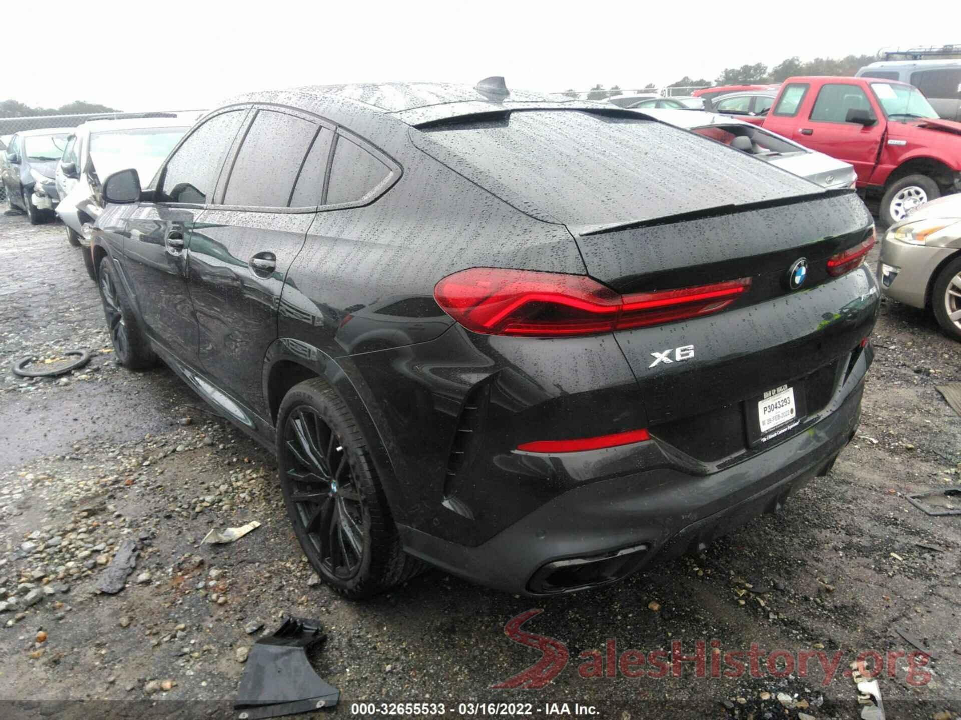 5UXCY6C0XN9K98126 2022 BMW X6