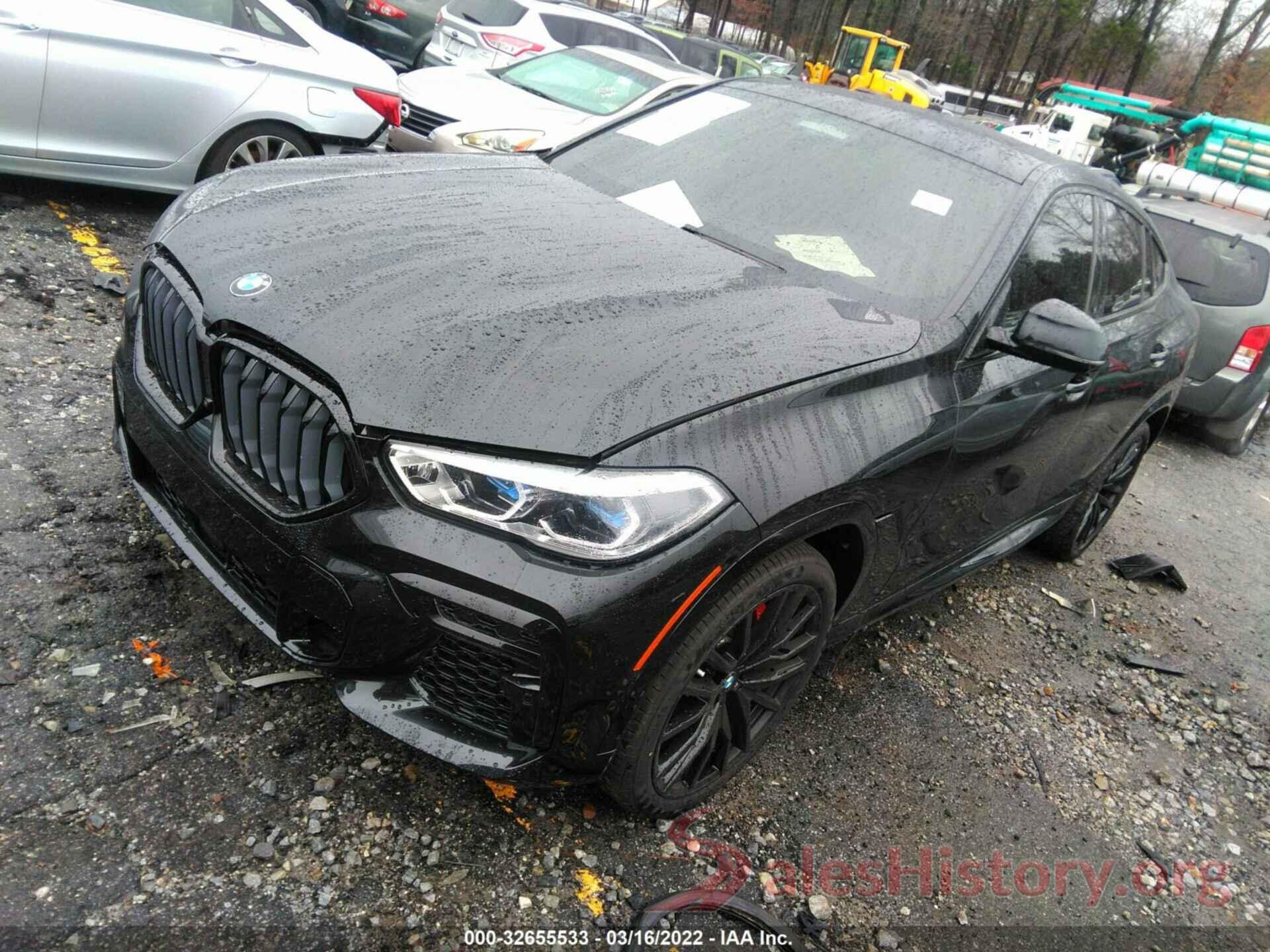 5UXCY6C0XN9K98126 2022 BMW X6