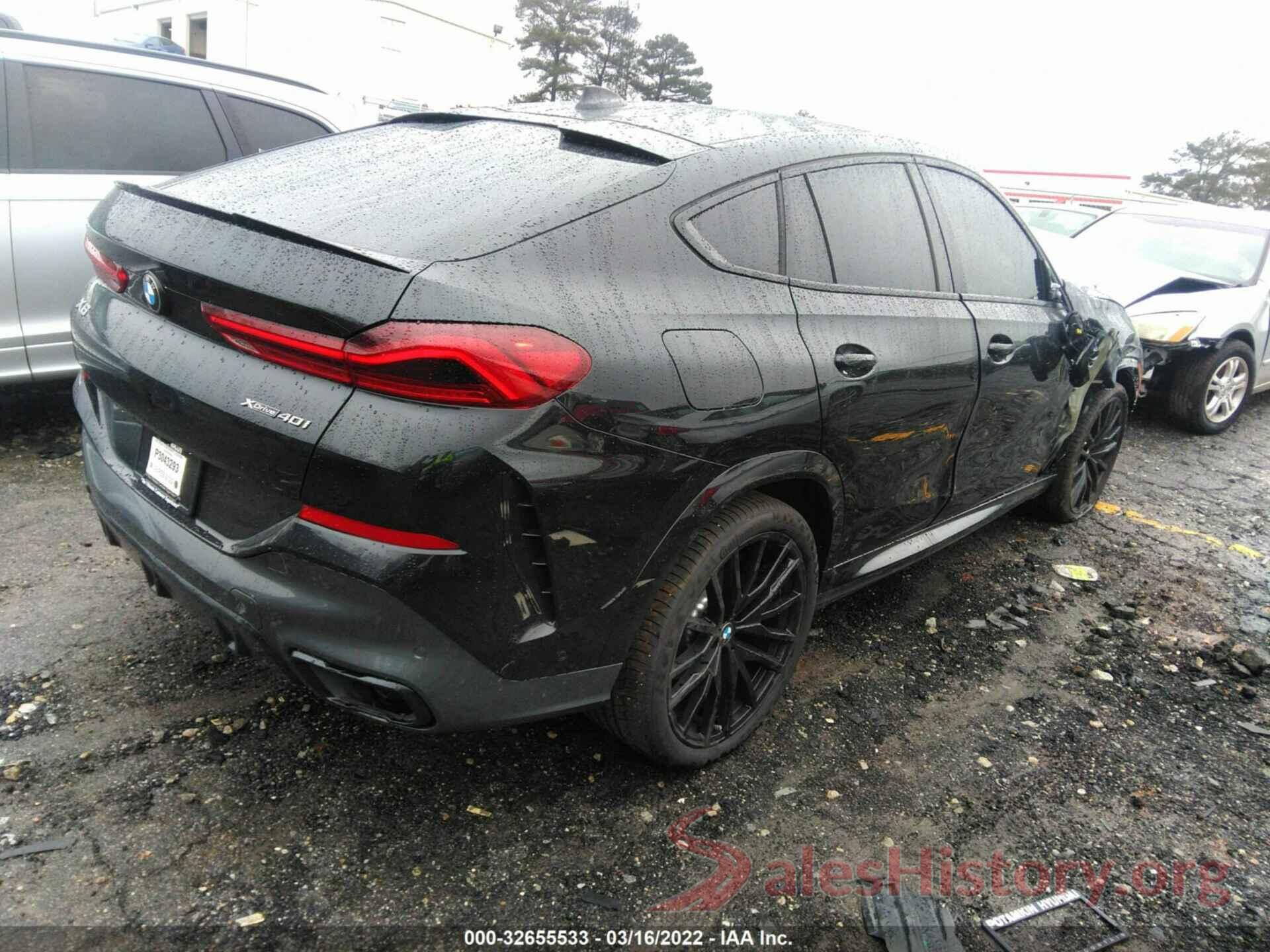 5UXCY6C0XN9K98126 2022 BMW X6