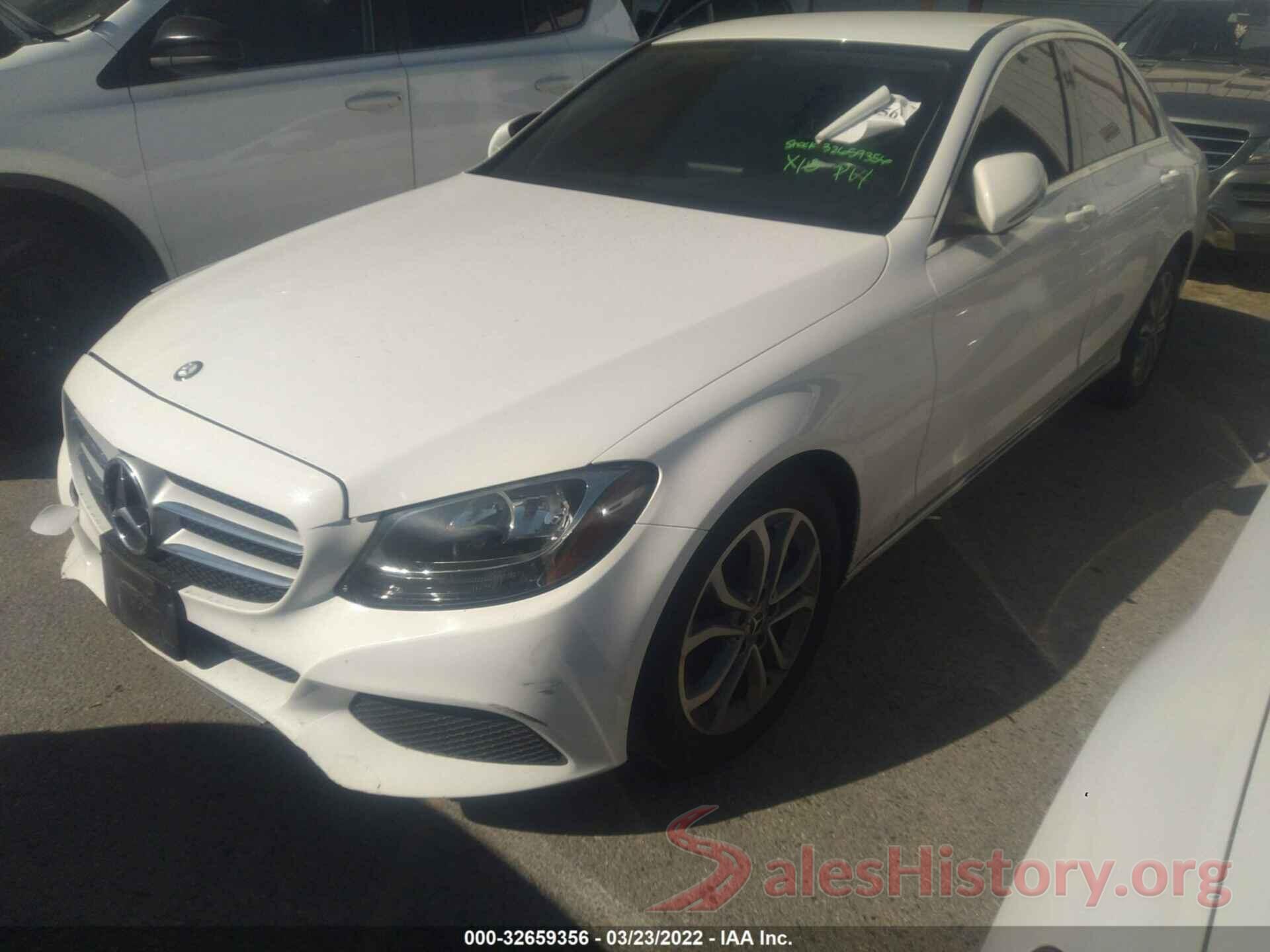 55SWF4JB6HU214387 2017 MERCEDES-BENZ C-CLASS