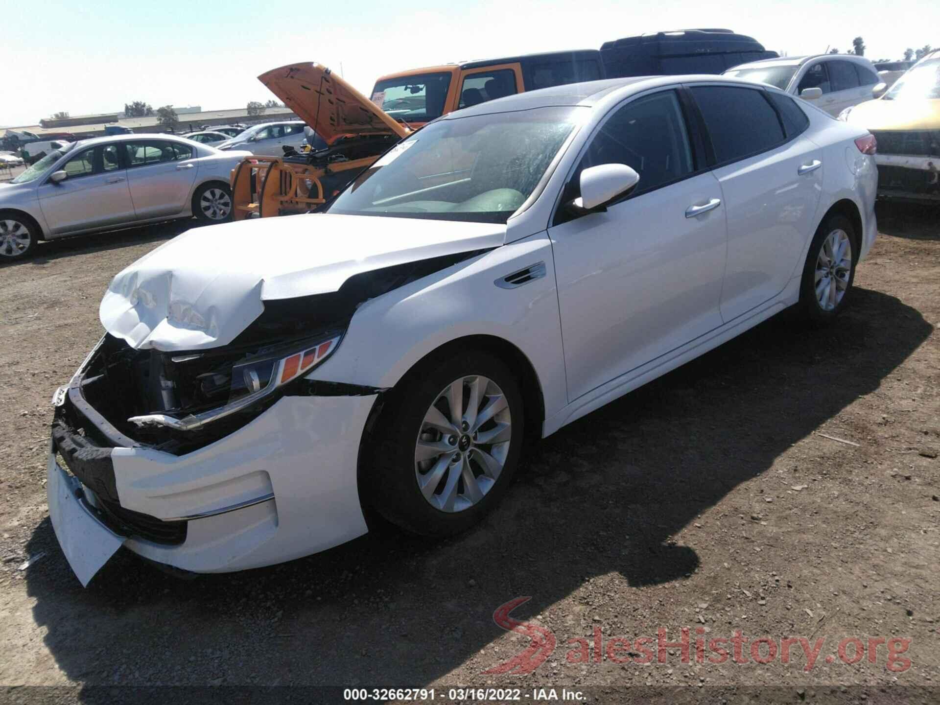 5XXGU4L3XGG091075 2016 KIA OPTIMA