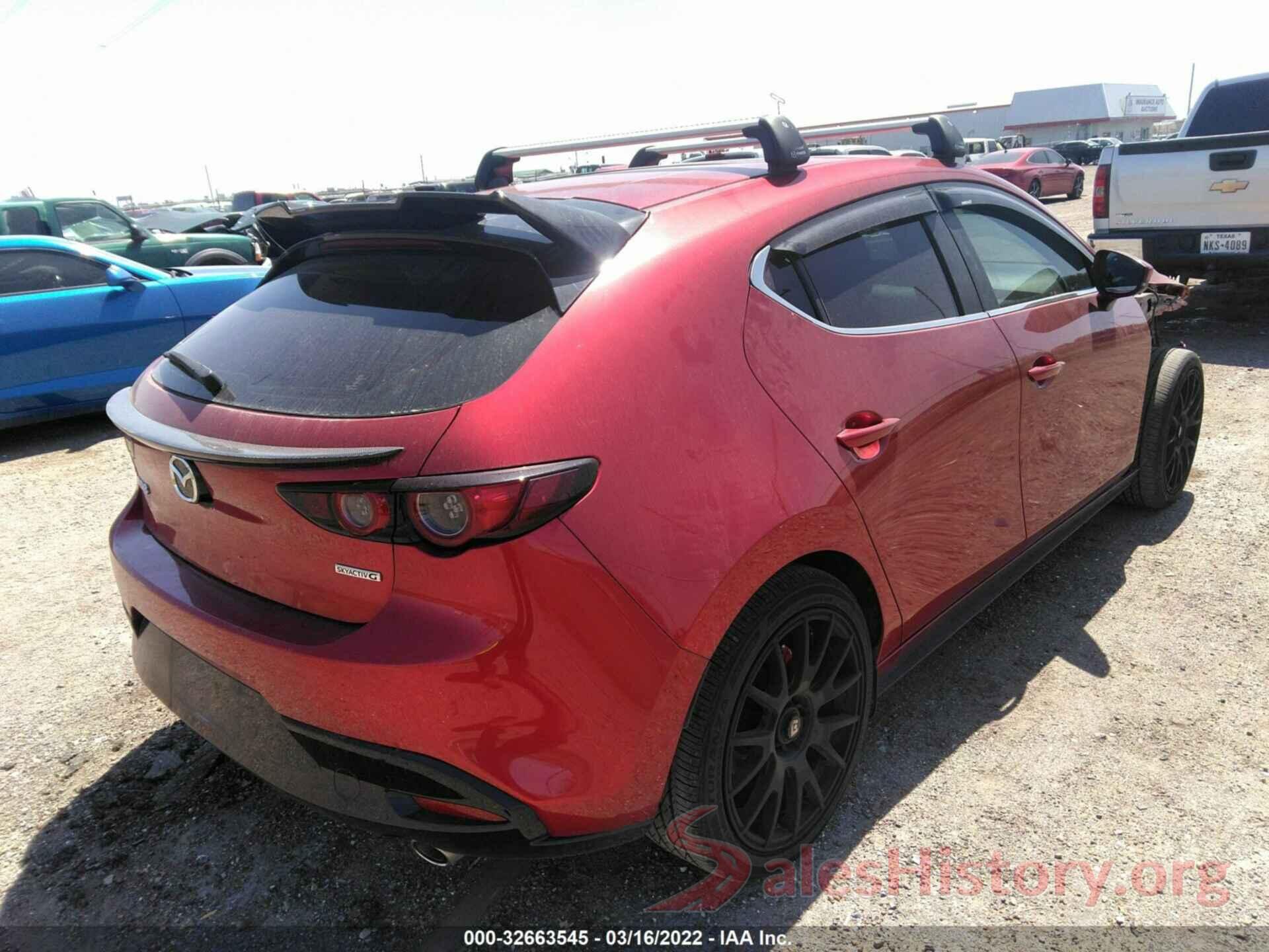 JM1BPAKL7M1328551 2021 MAZDA MAZDA3 HATCHBACK