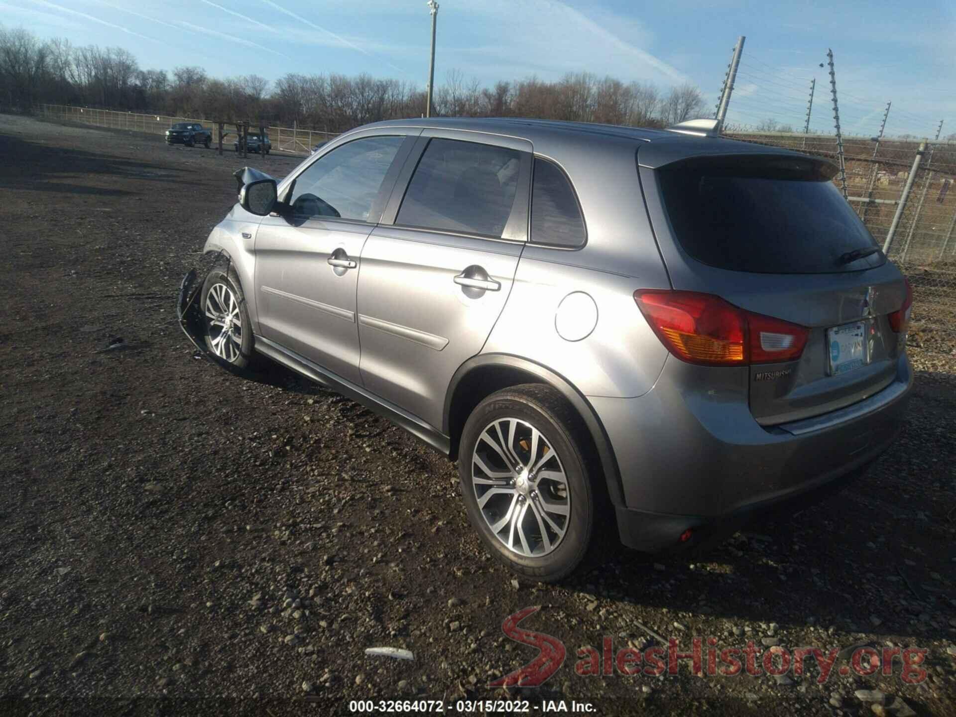 JA4AP3AUXHZ065720 2017 MITSUBISHI OUTLANDER SPORT