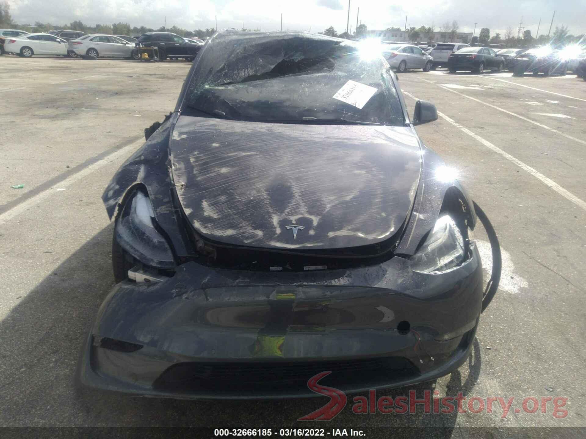 7SAYGDEF0NF374932 2022 TESLA MODEL Y