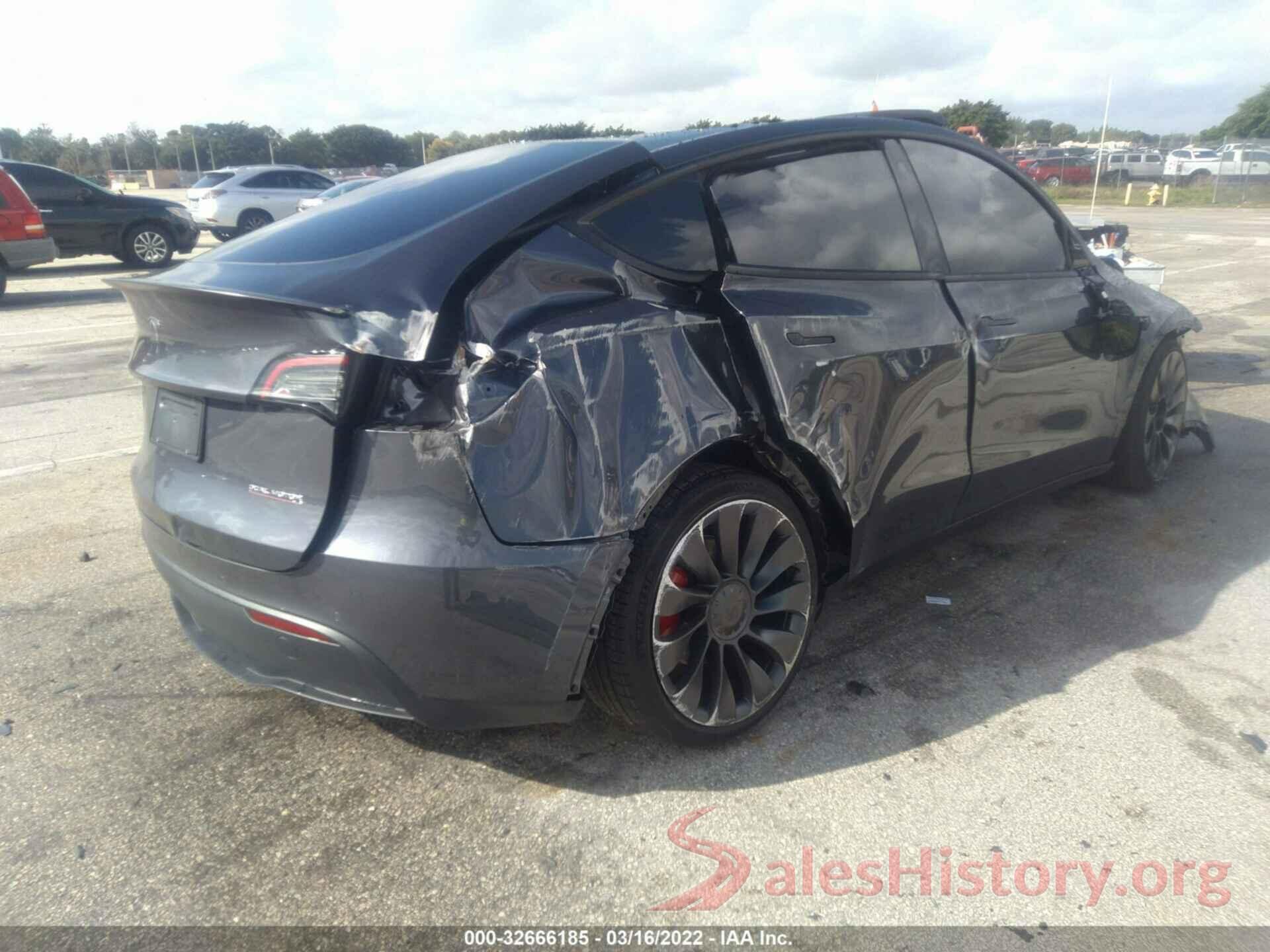 7SAYGDEF0NF374932 2022 TESLA MODEL Y