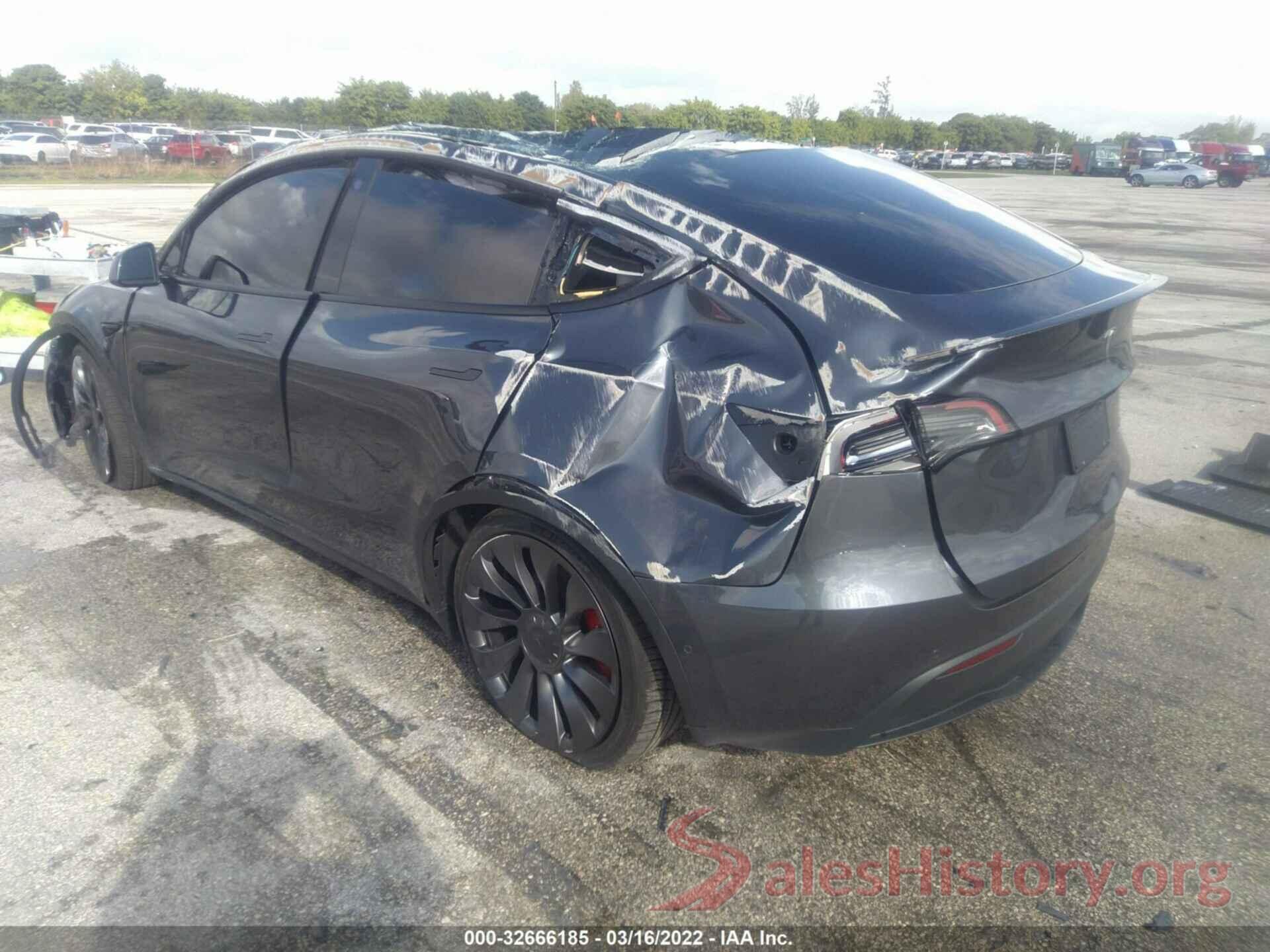 7SAYGDEF0NF374932 2022 TESLA MODEL Y