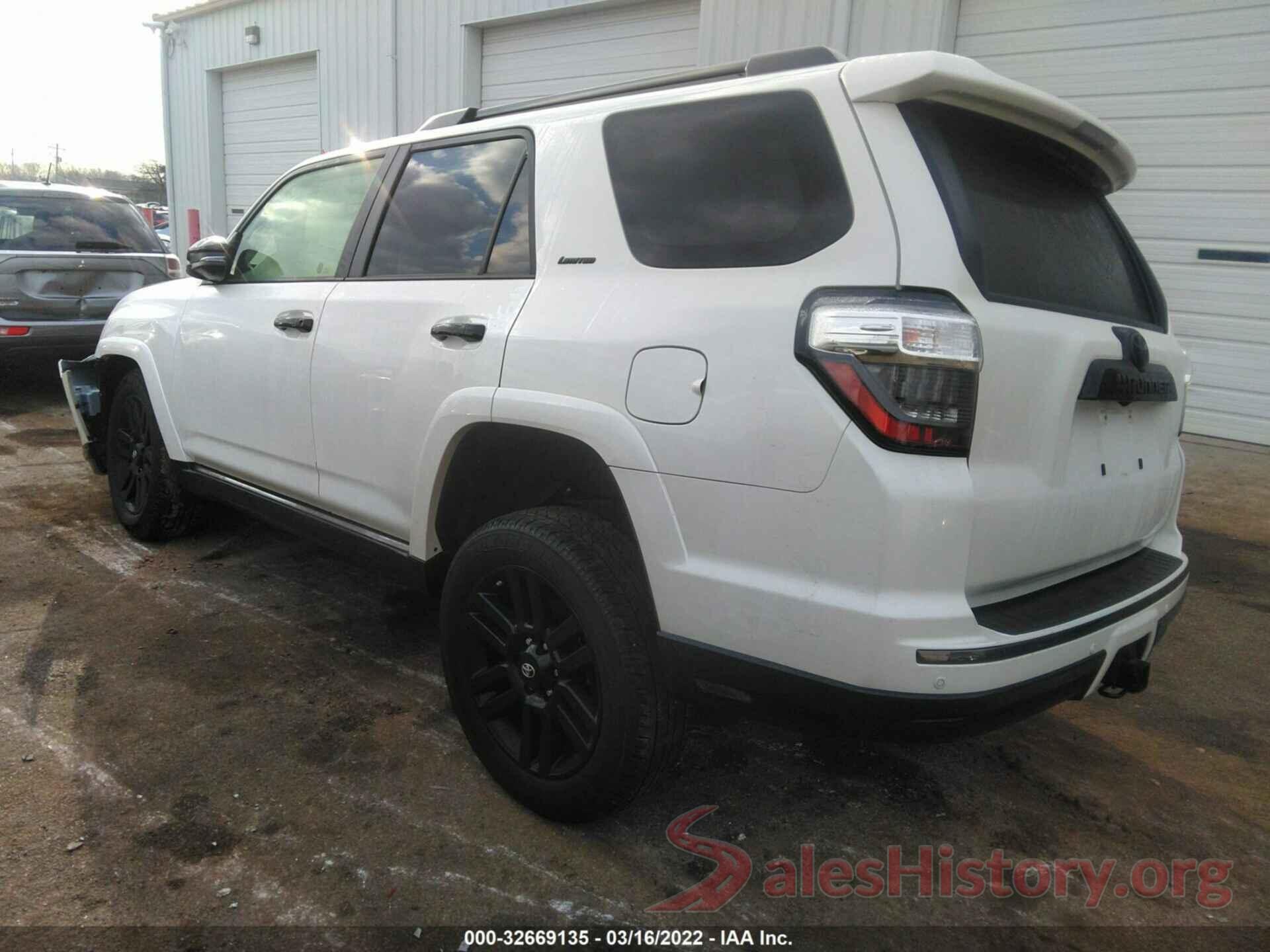 JTEBU5JR1L5810344 2020 TOYOTA 4RUNNER