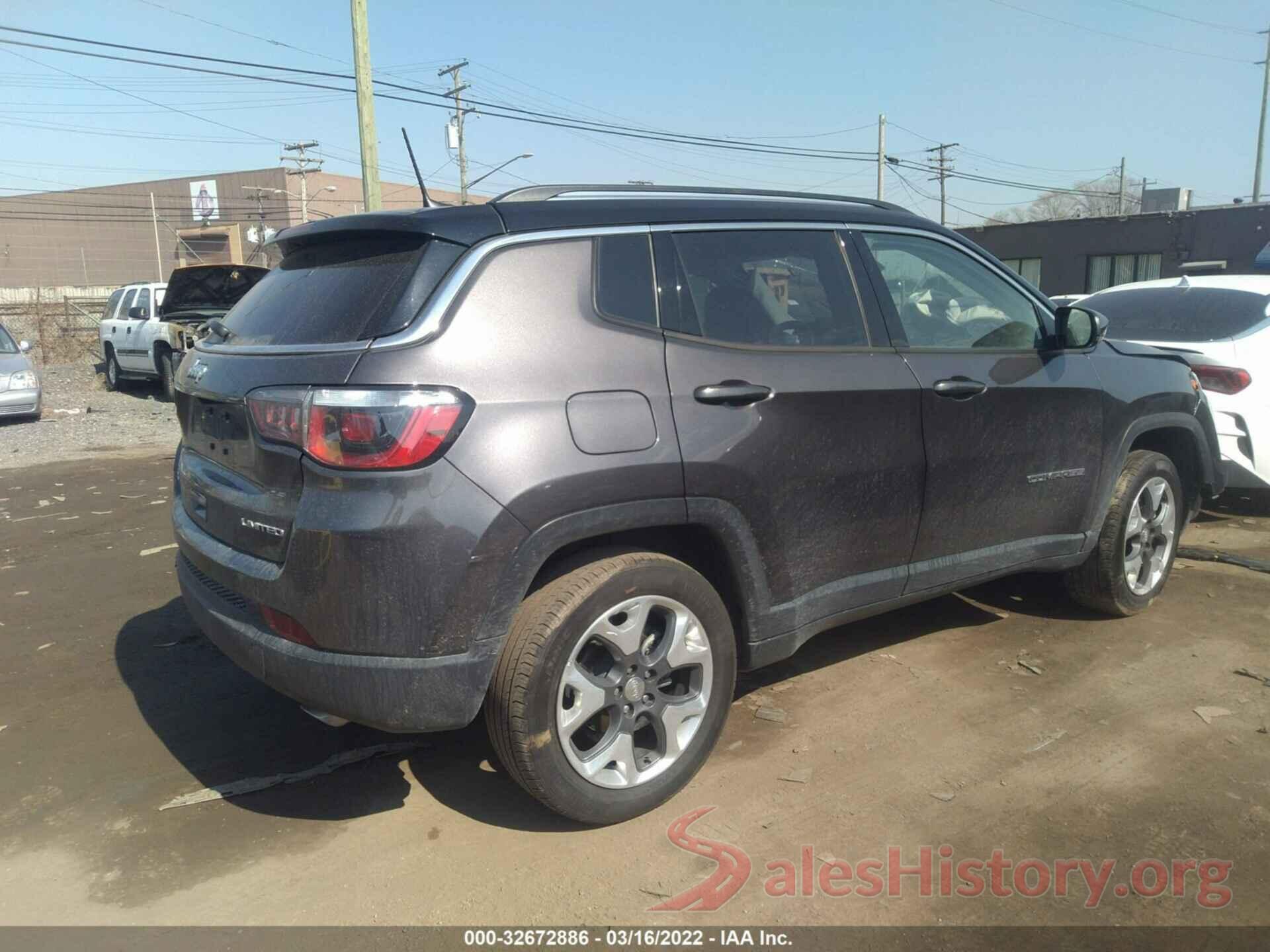 3C4NJDCB6KT638329 2019 JEEP COMPASS