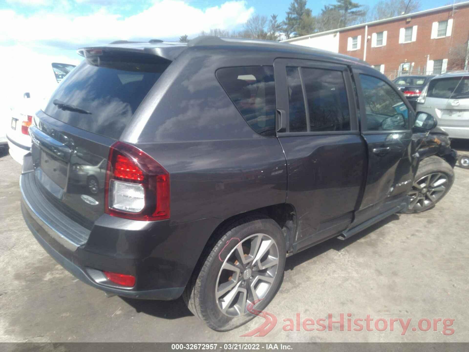 1C4NJDEB9HD107640 2017 JEEP COMPASS