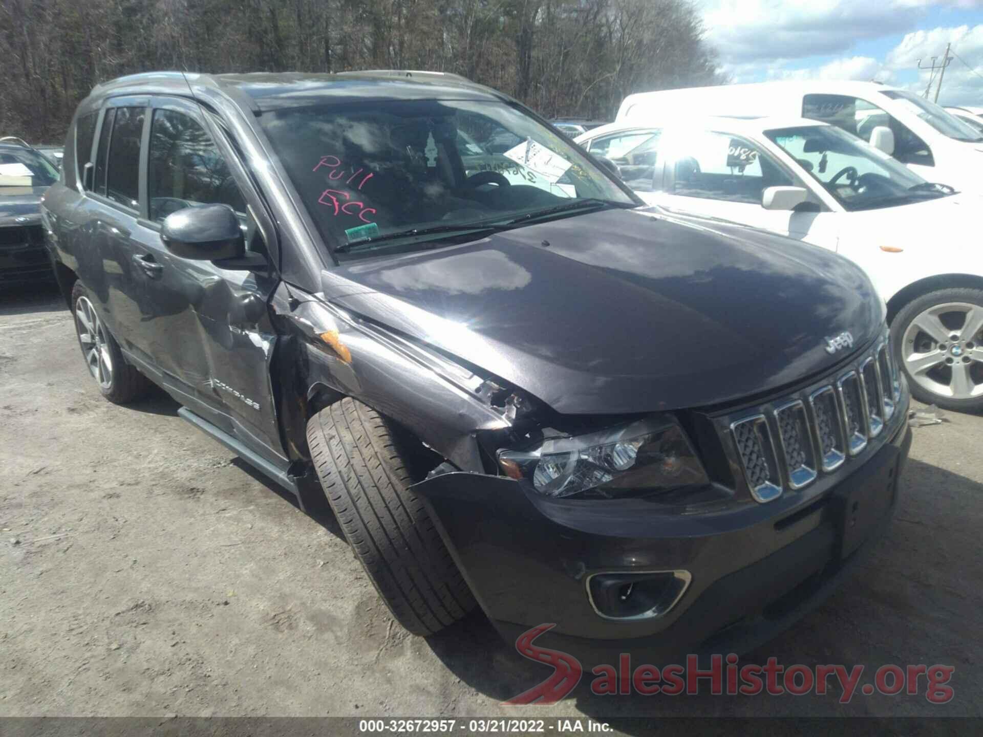 1C4NJDEB9HD107640 2017 JEEP COMPASS