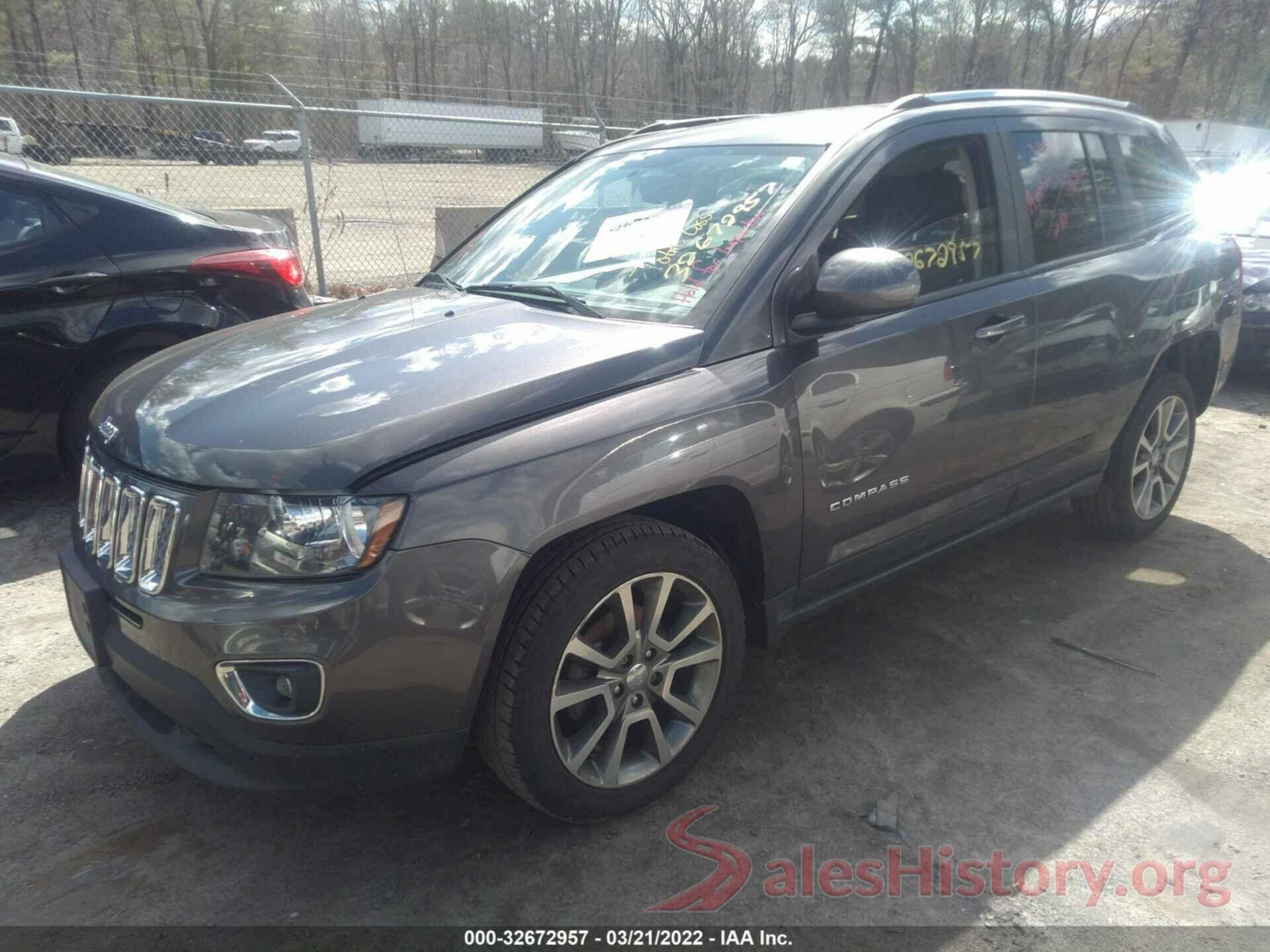 1C4NJDEB9HD107640 2017 JEEP COMPASS