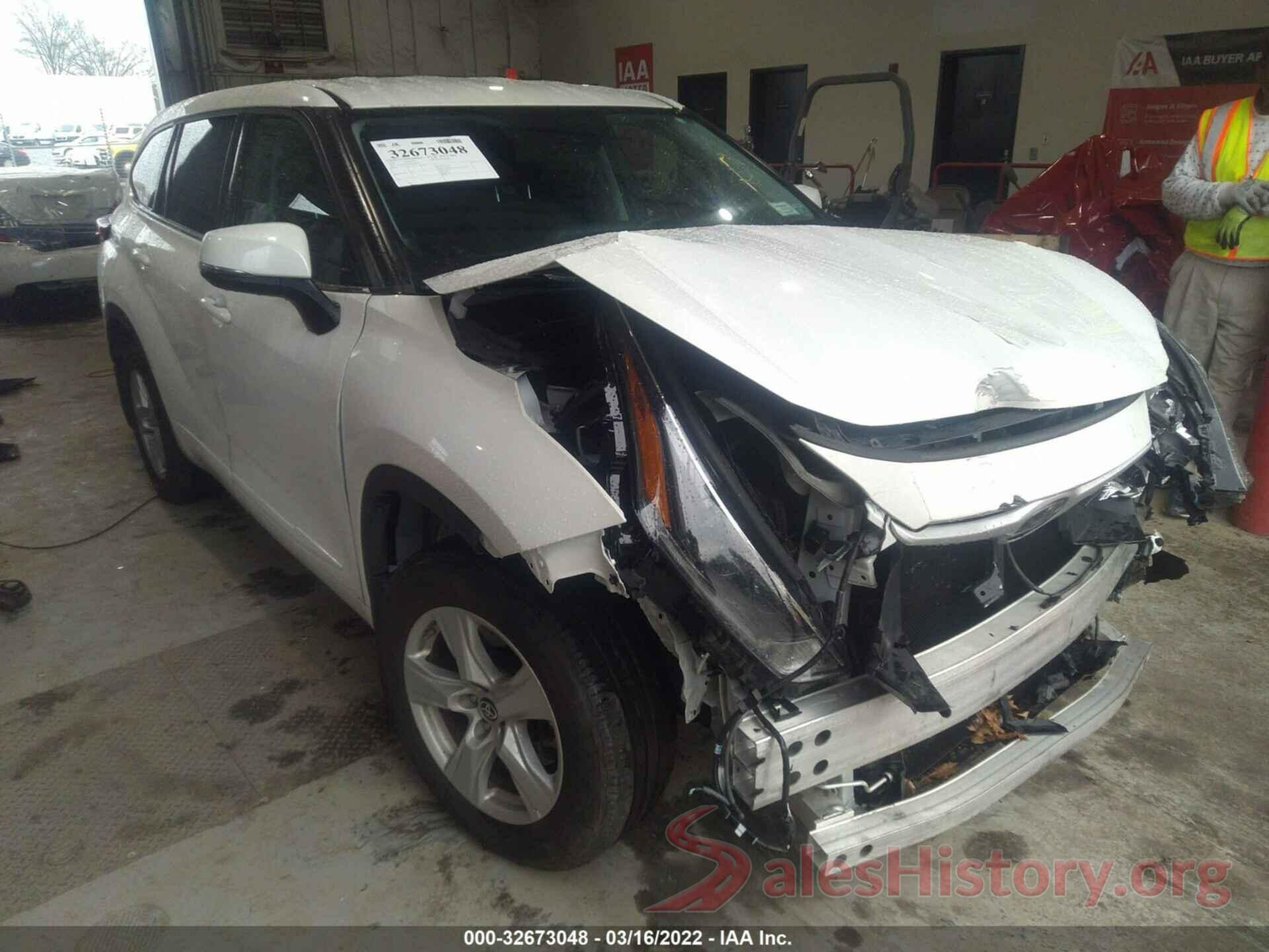 5TDBZRBH4MS095638 2021 TOYOTA HIGHLANDER