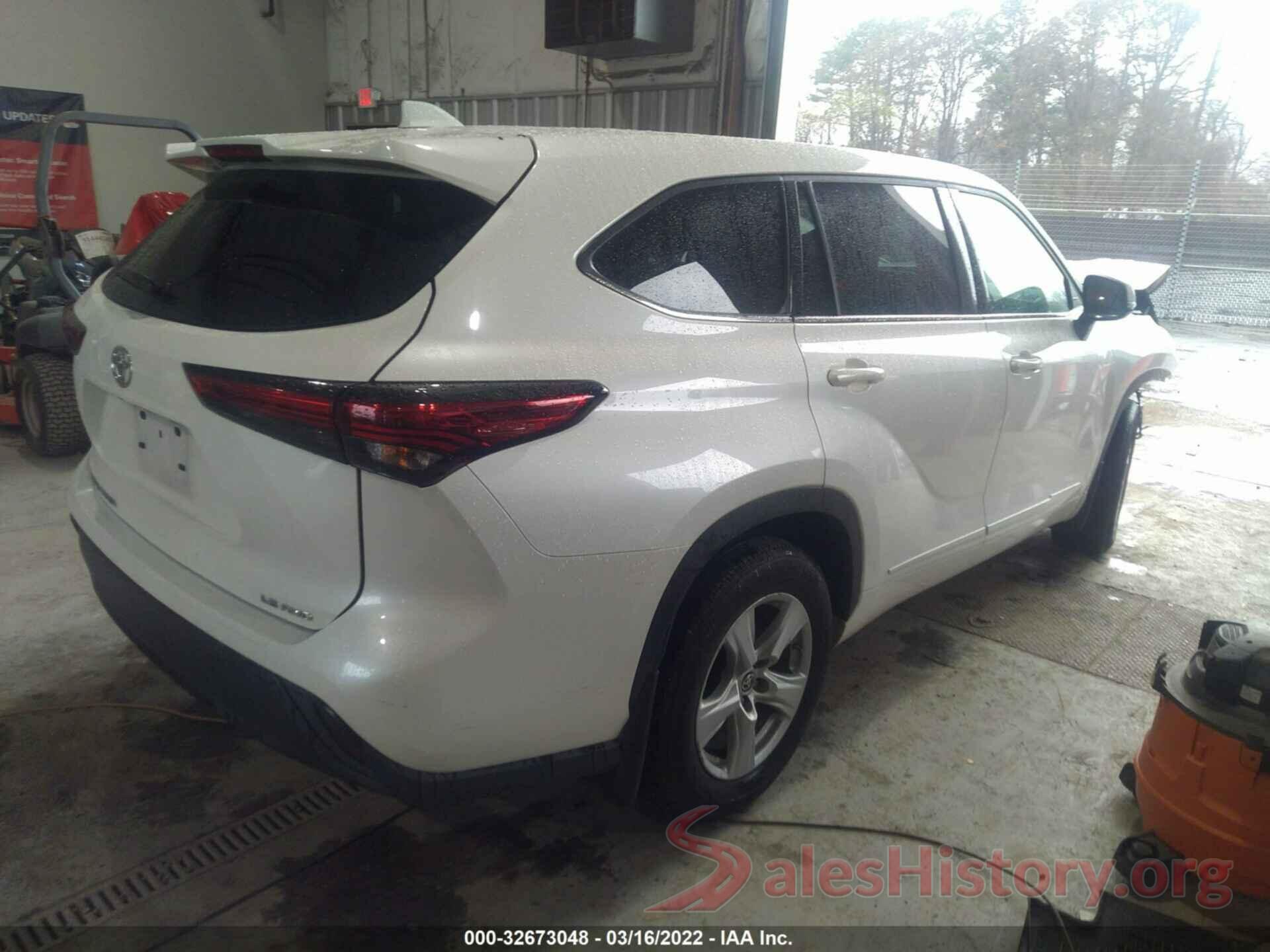 5TDBZRBH4MS095638 2021 TOYOTA HIGHLANDER