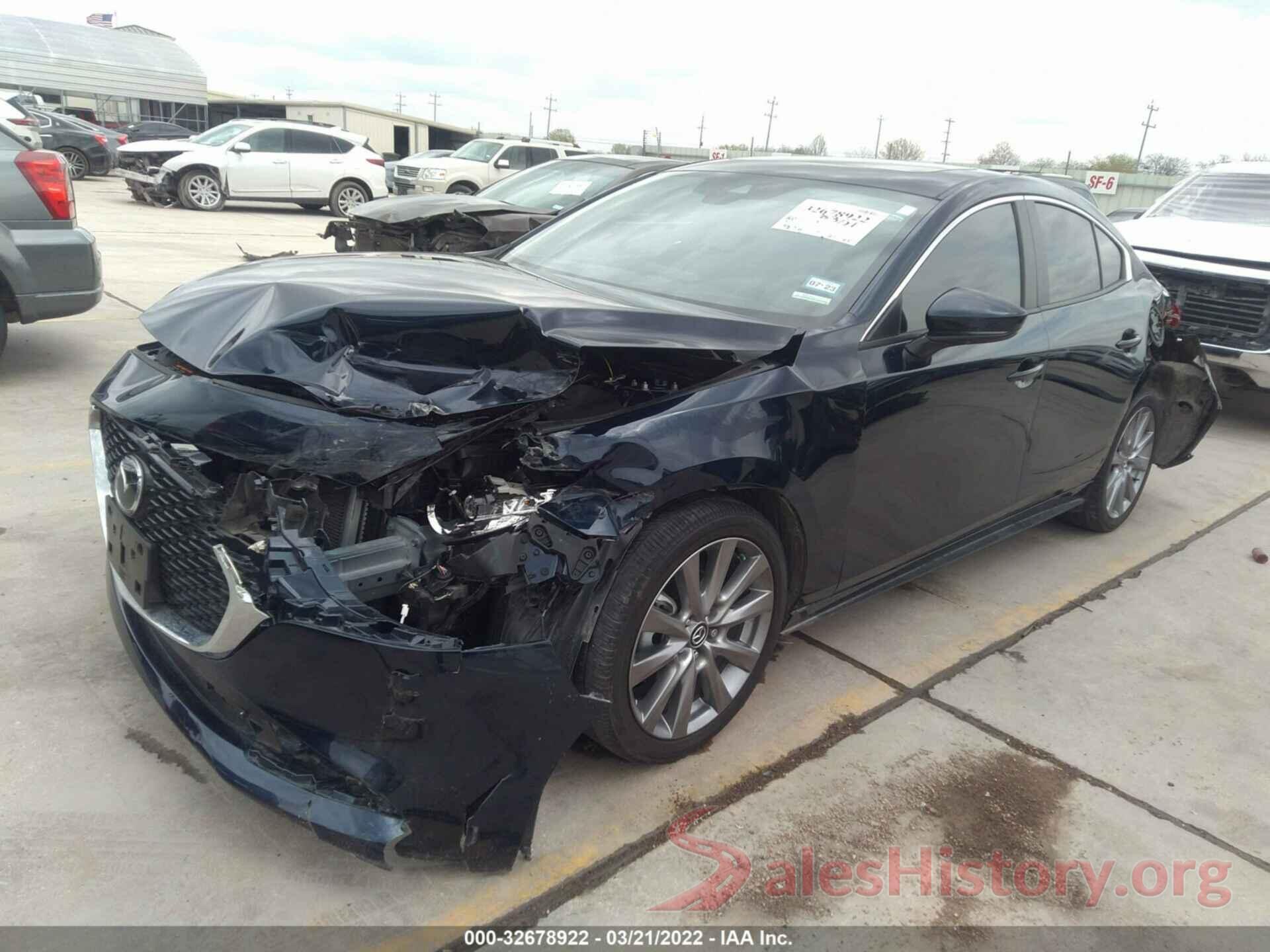 JM1BPACLXM1344449 2021 MAZDA MAZDA3 SEDAN