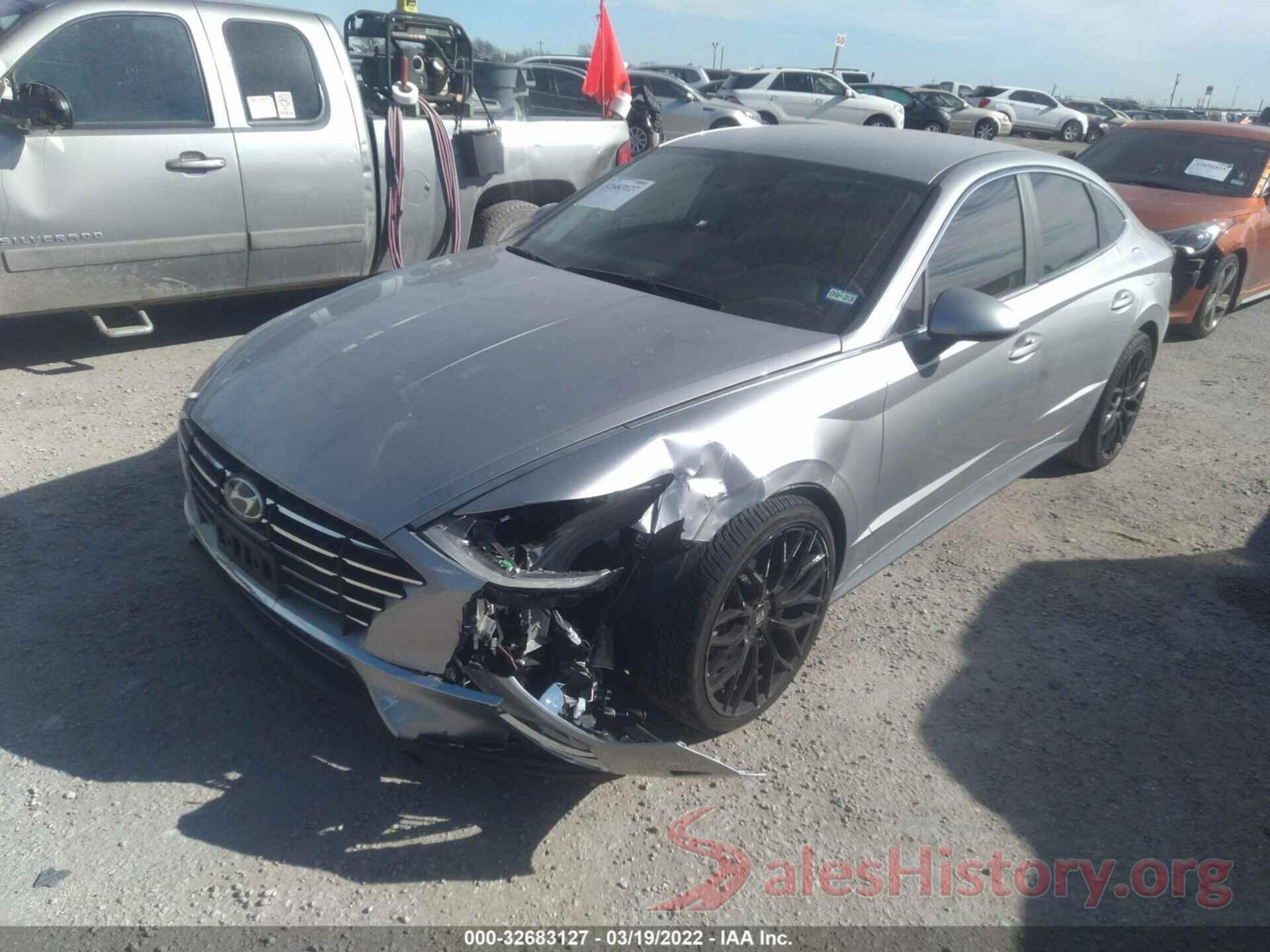 5NPEG4JA3NH142739 2022 HYUNDAI SONATA