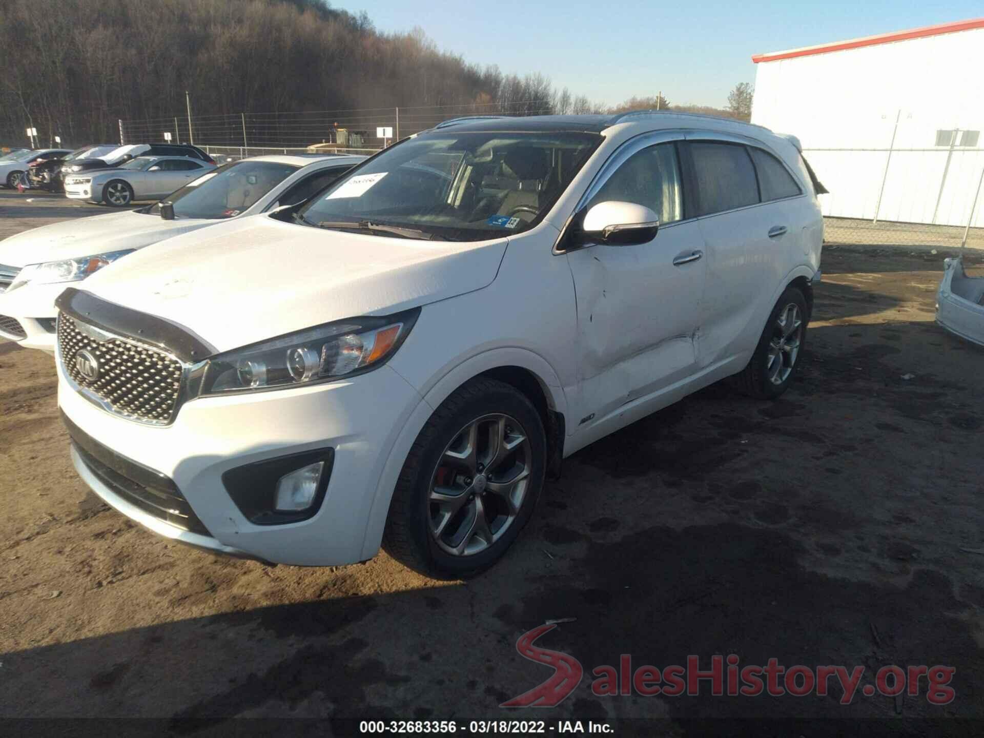 5XYPKDA53GG166849 2016 KIA SORENTO