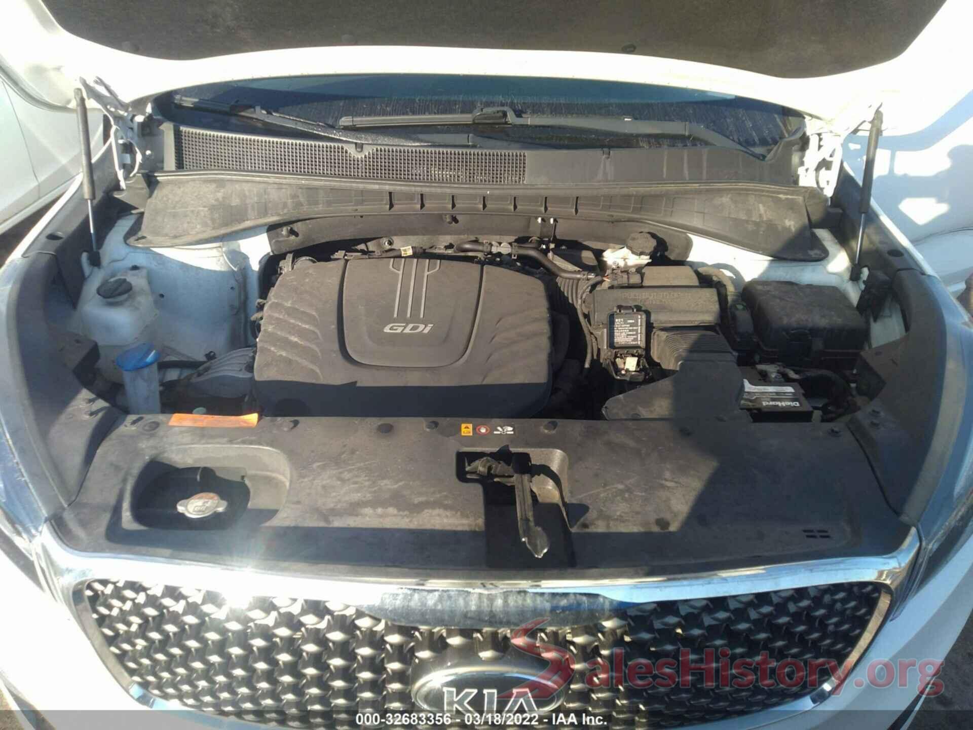 5XYPKDA53GG166849 2016 KIA SORENTO