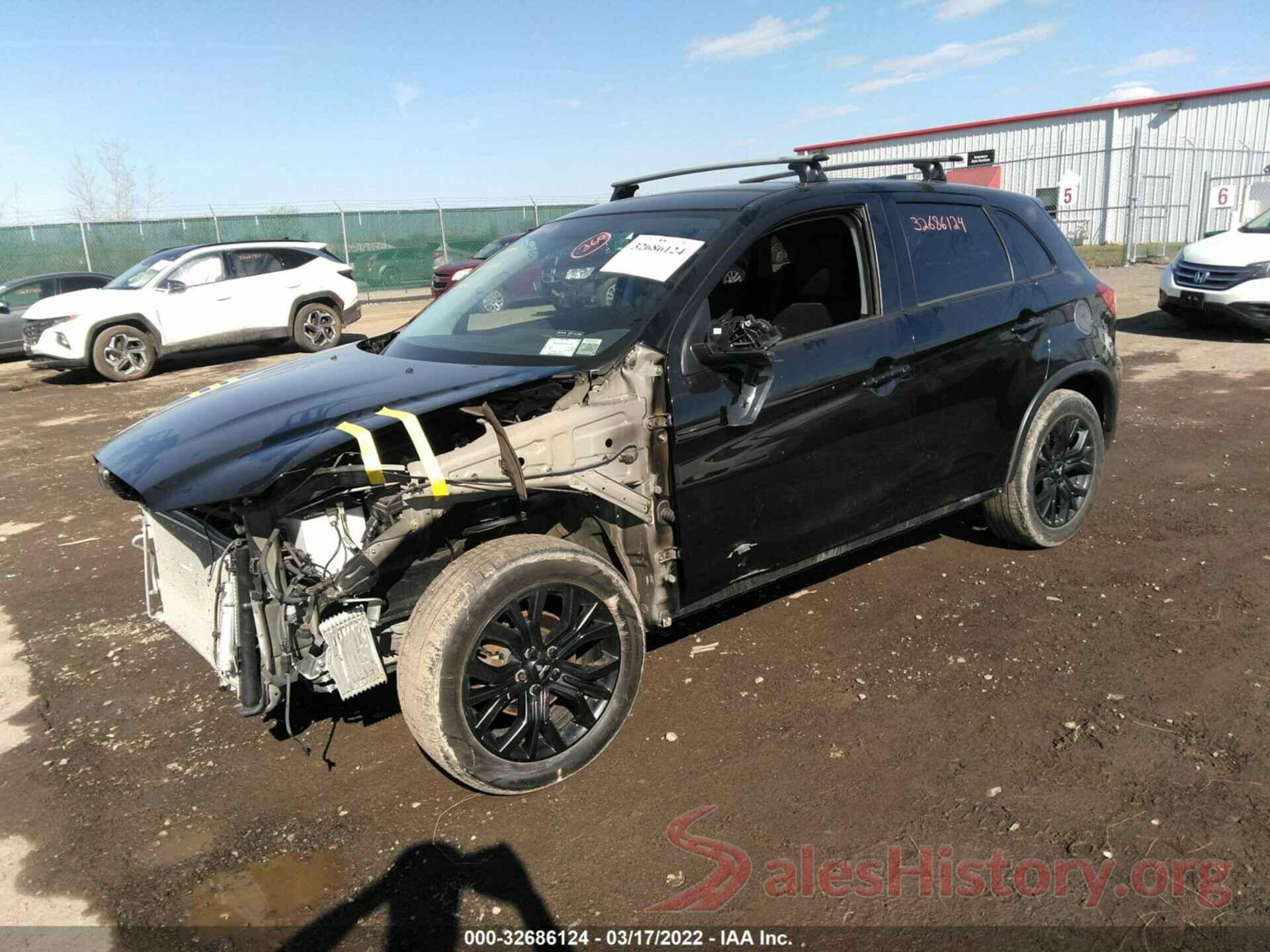 JA4AP3AU9JU014423 2018 MITSUBISHI OUTLANDER SPORT