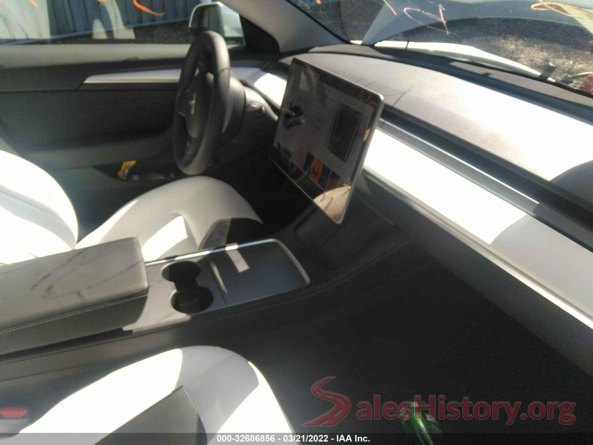 5YJ3E1EB0NF110831 2022 TESLA MODEL 3