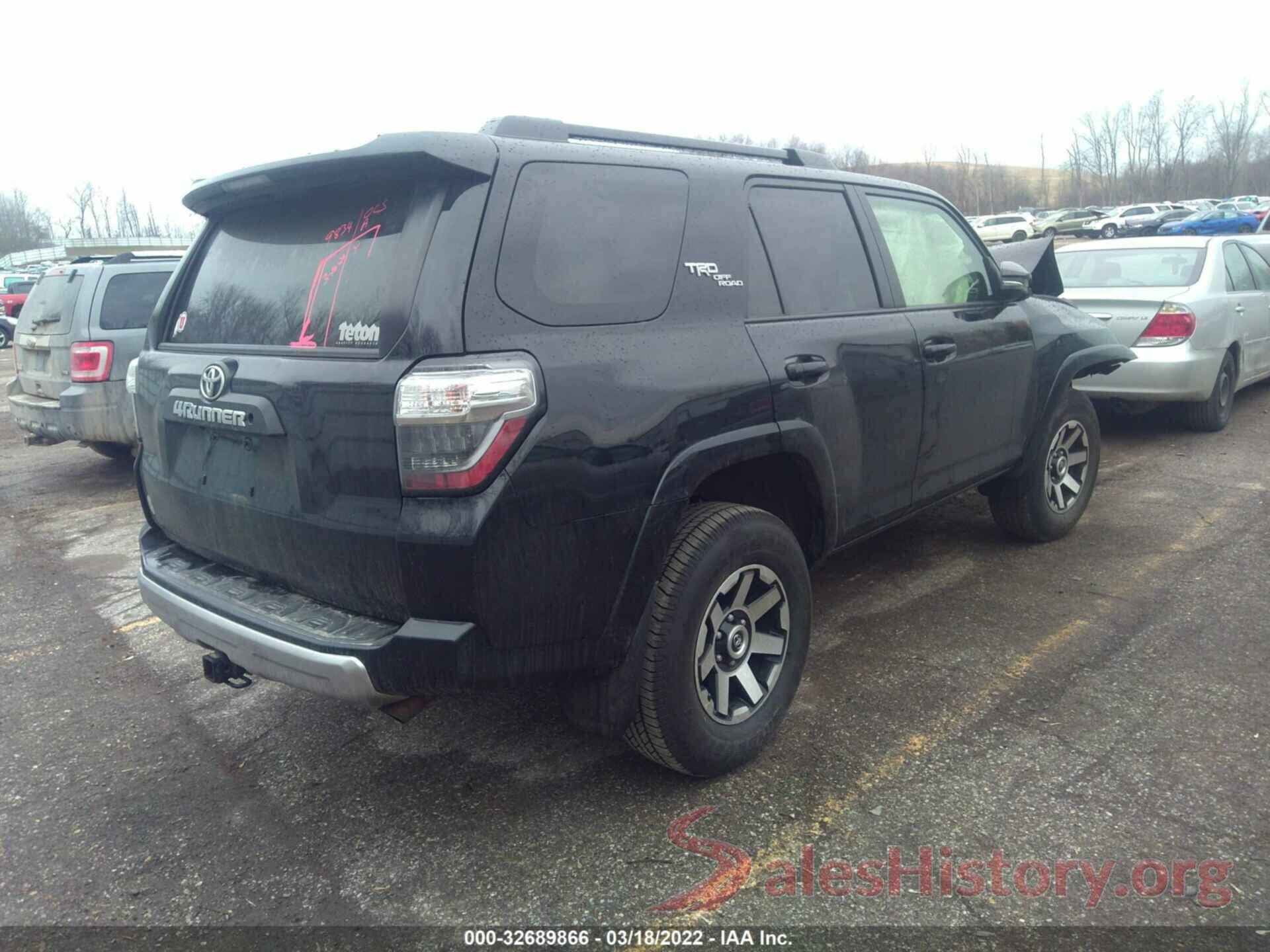 JTEBU5JR3K5719834 2019 TOYOTA 4RUNNER