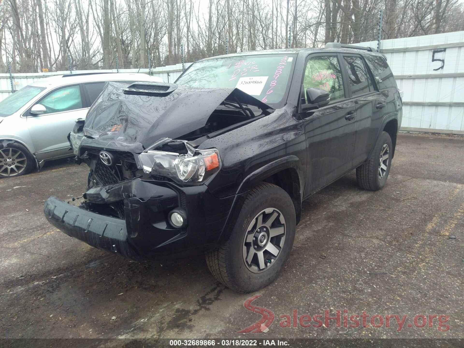 JTEBU5JR3K5719834 2019 TOYOTA 4RUNNER