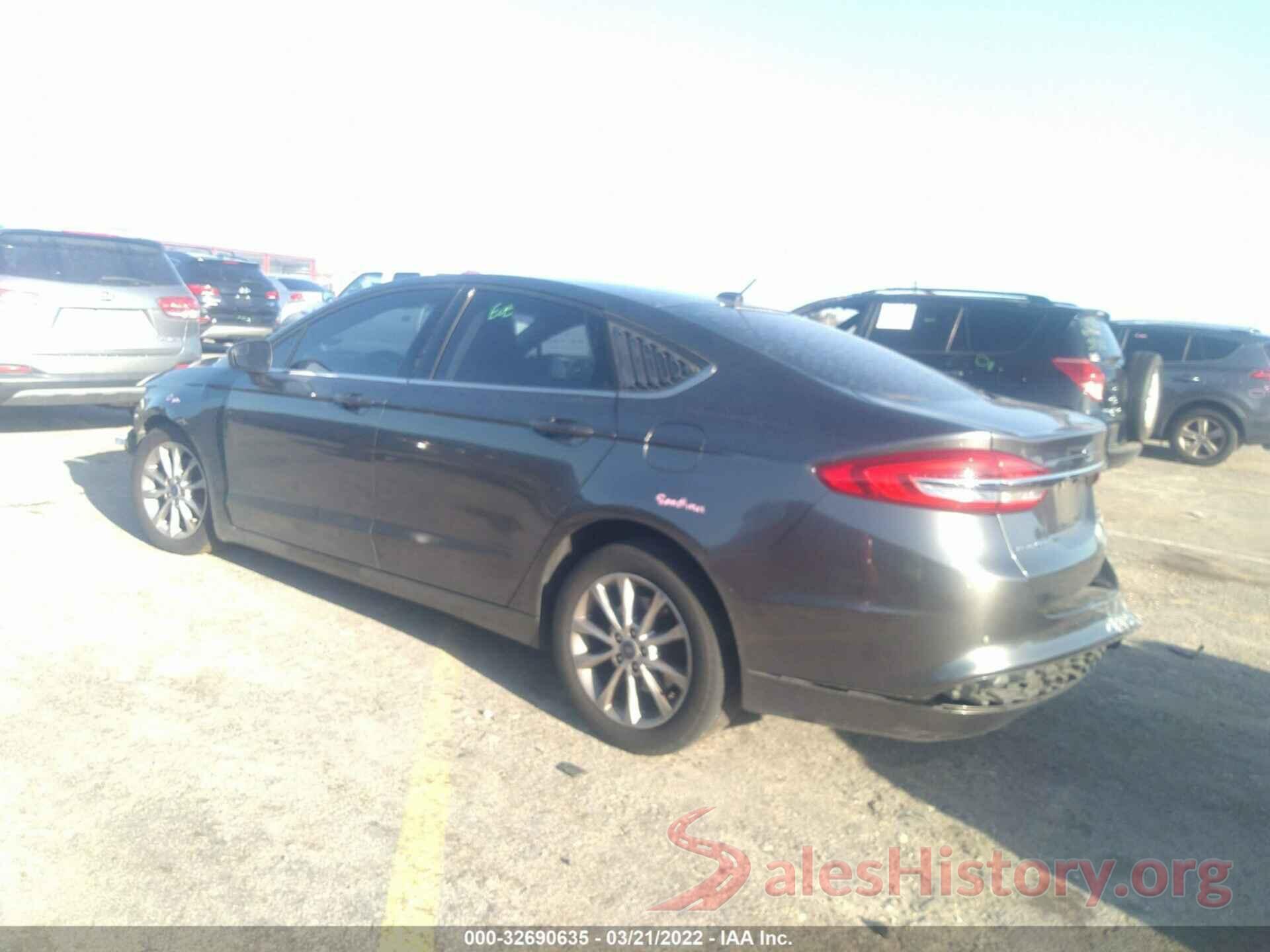 3FA6P0HD0HR298144 2017 FORD FUSION