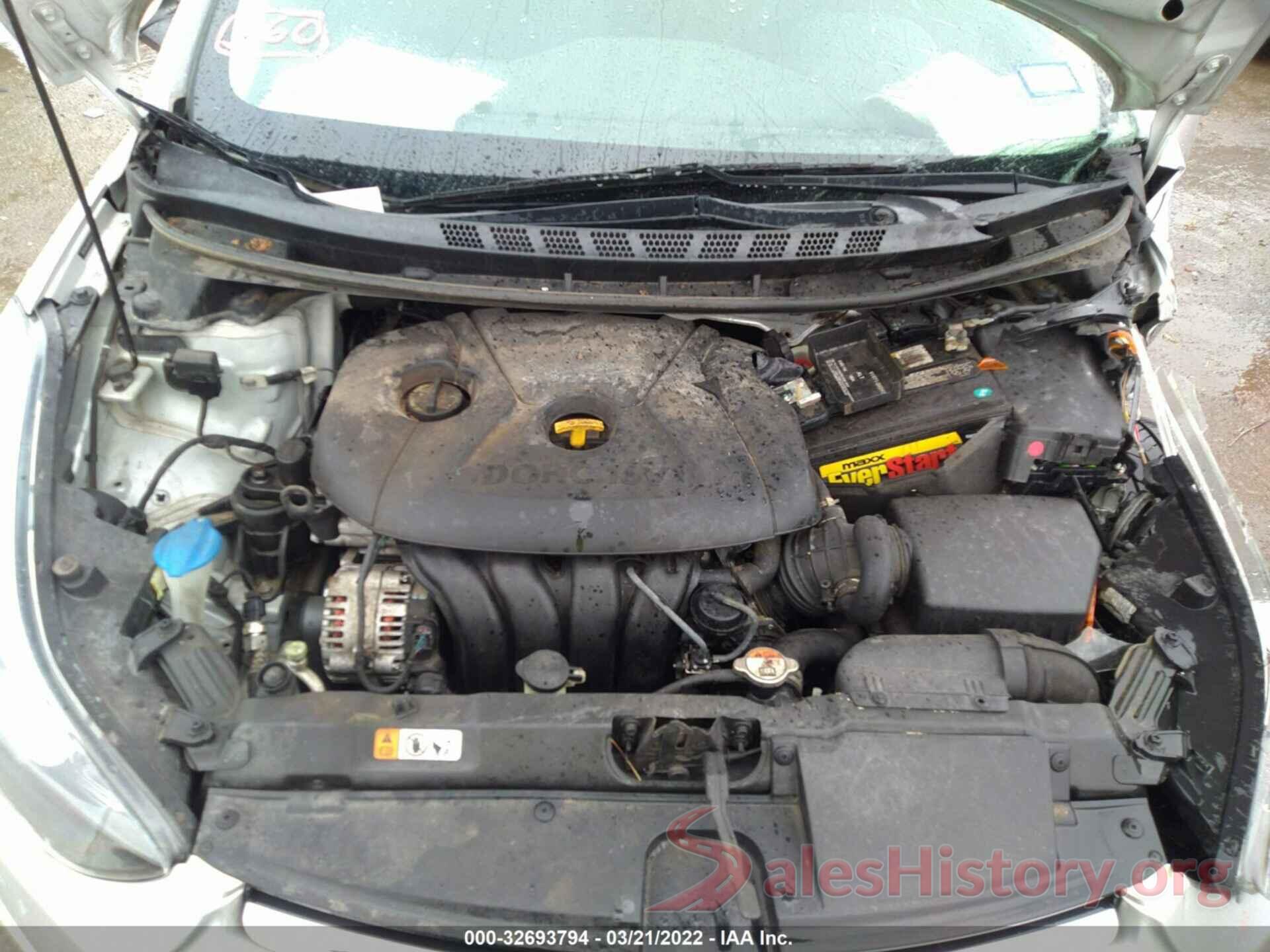 5NPDH4AE9GH780797 2016 HYUNDAI ELANTRA