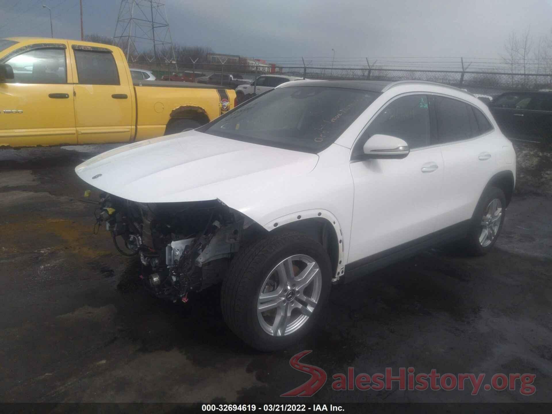 W1N4N4HB1MJ158727 2021 MERCEDES-BENZ GLA