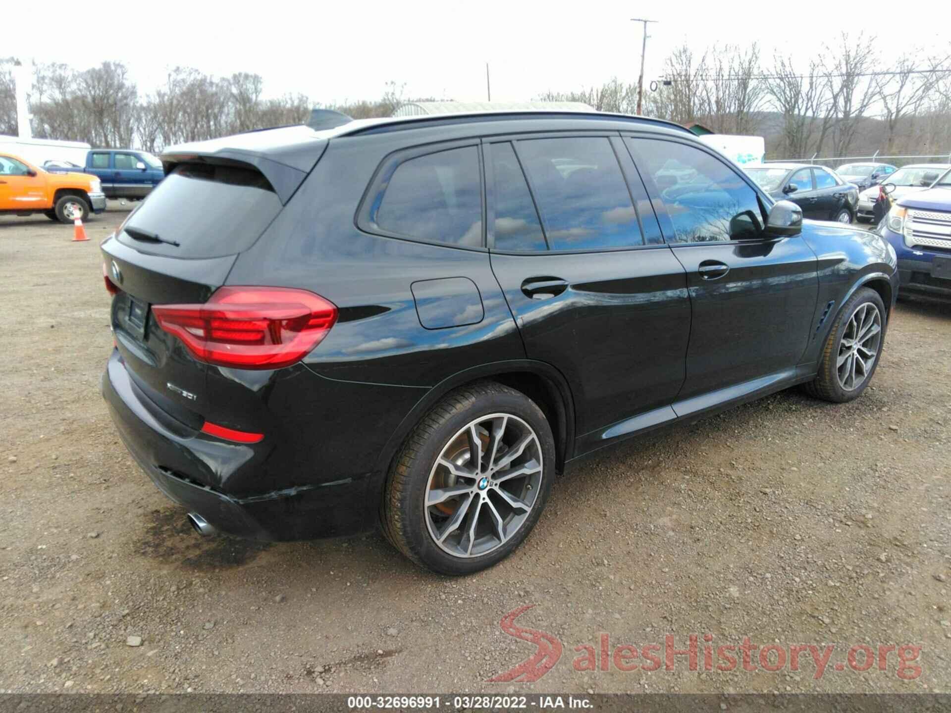 5UXTR9C52KLR10179 2019 BMW X3