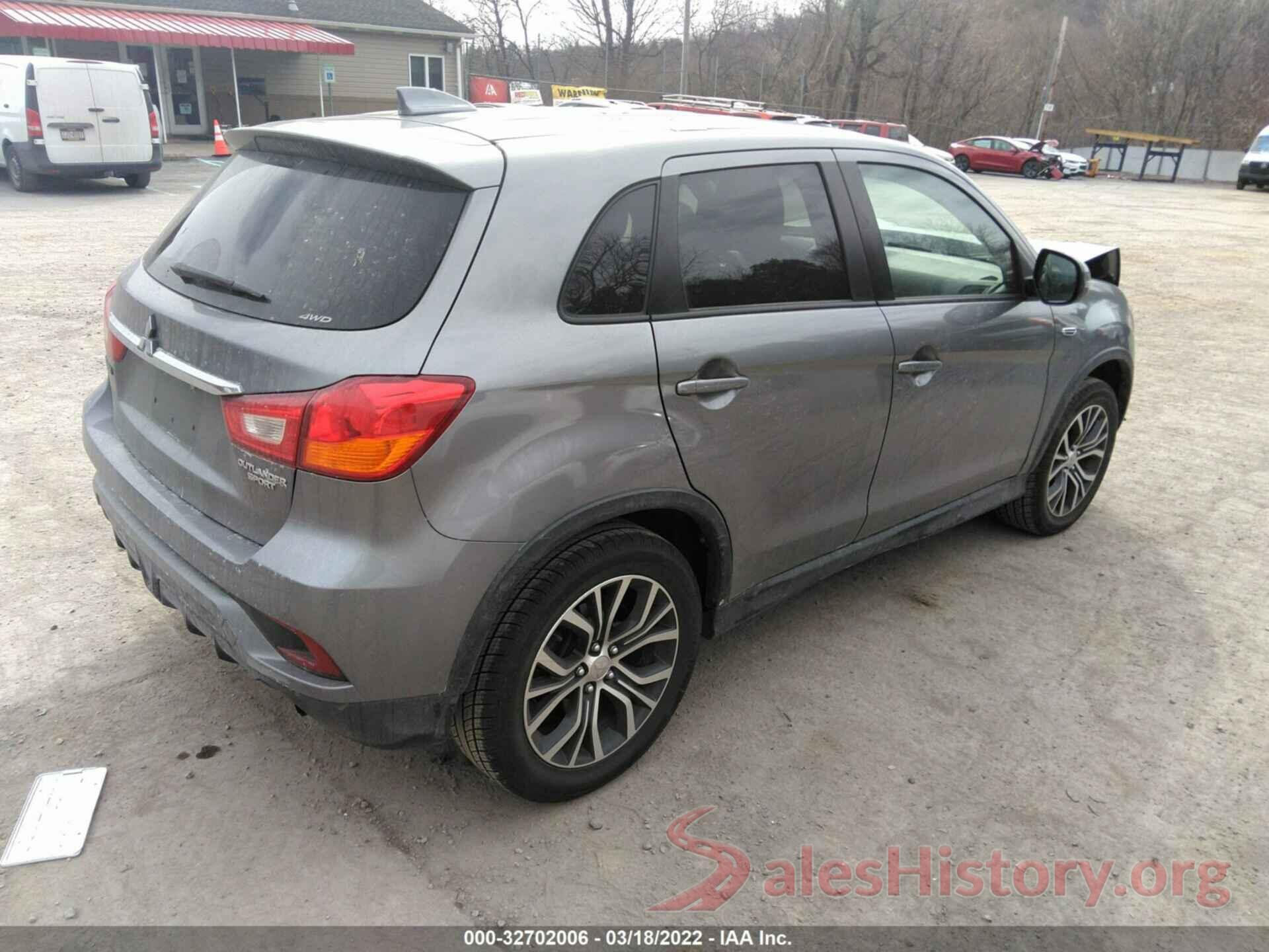 JA4AR3AU0JU019892 2018 MITSUBISHI OUTLANDER SPORT