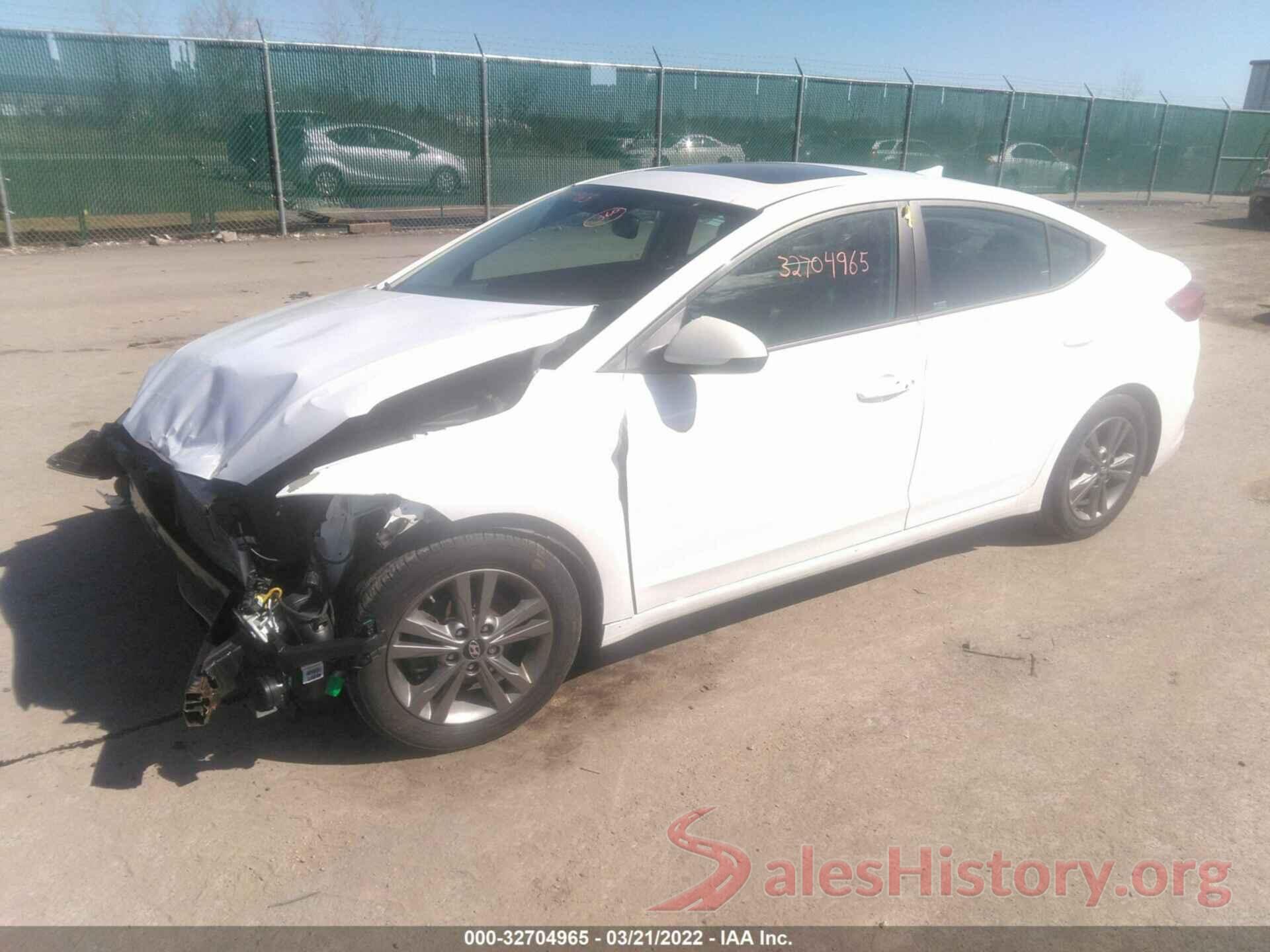 5NPD84LF0JH290794 2018 HYUNDAI ELANTRA