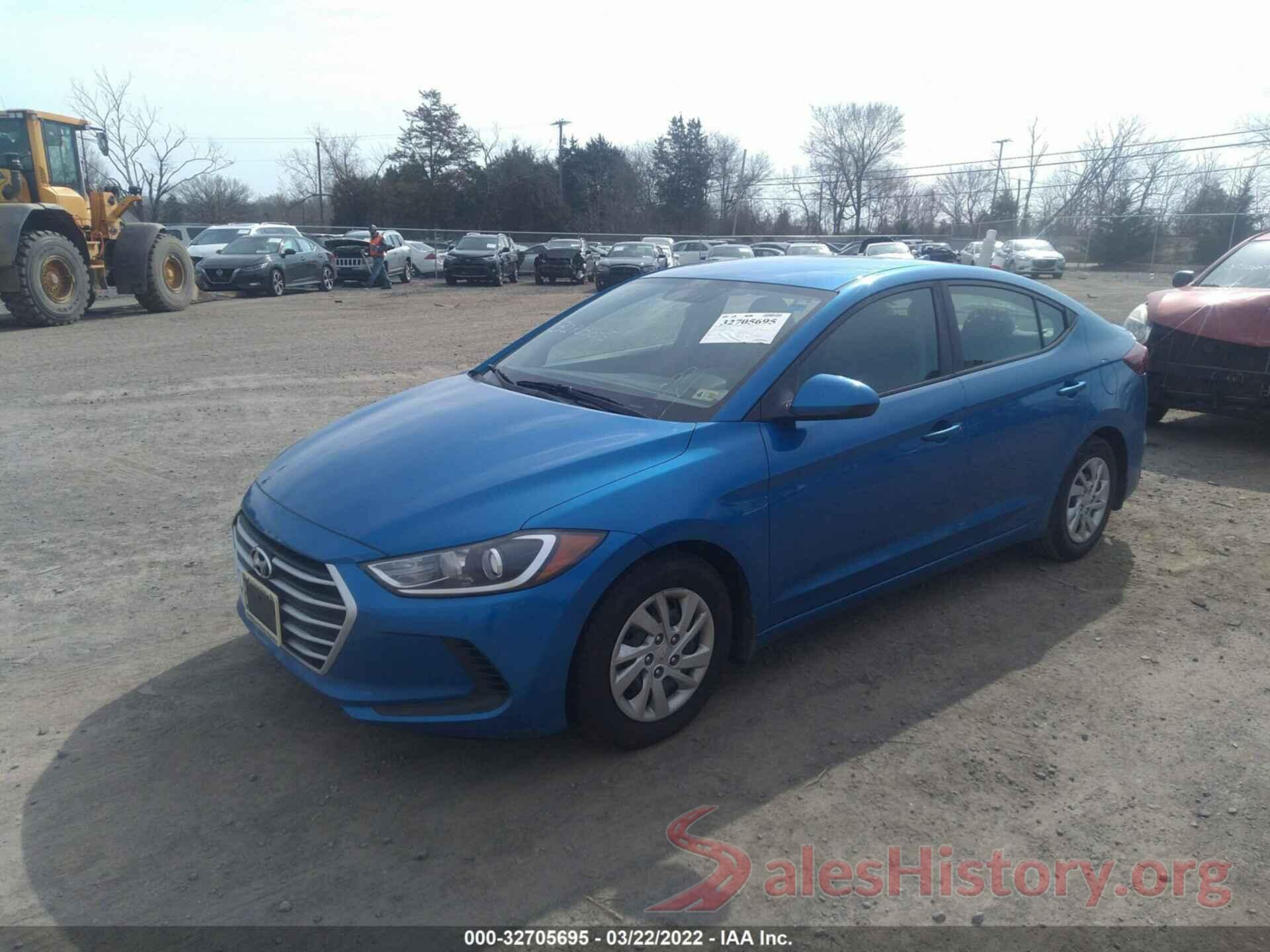 KMHD74LFXHU351633 2017 HYUNDAI ELANTRA