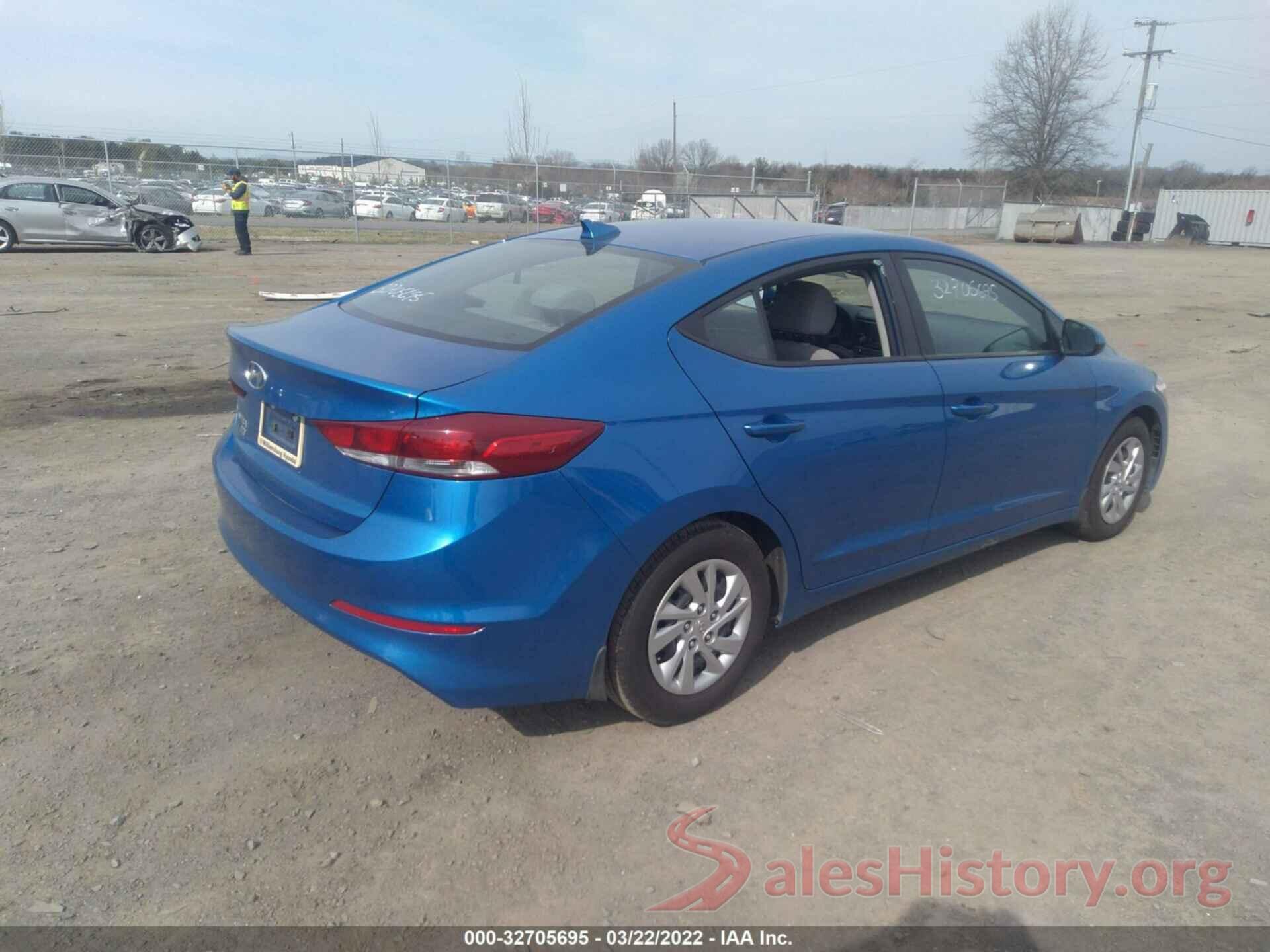 KMHD74LFXHU351633 2017 HYUNDAI ELANTRA