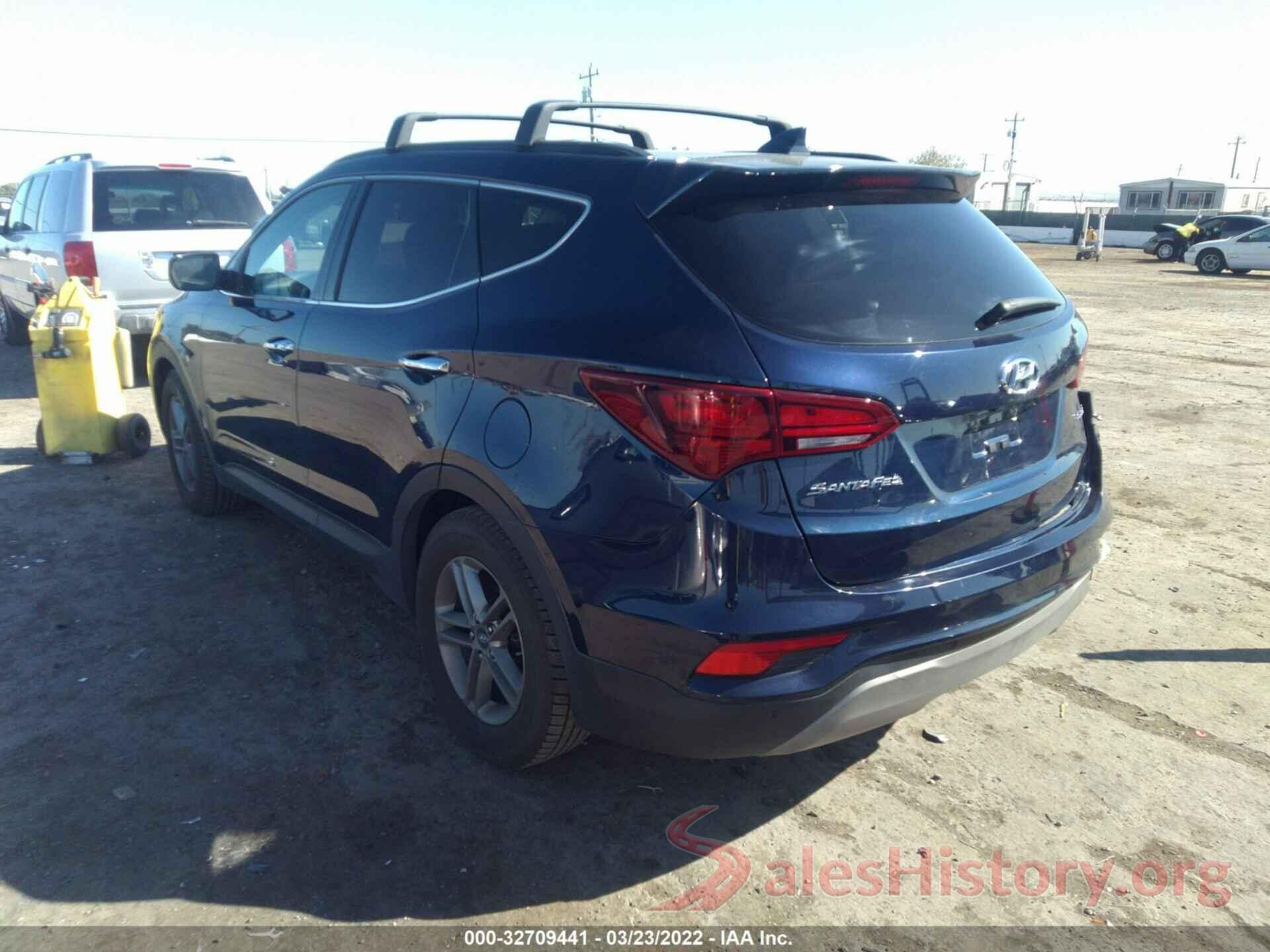 5XYZU3LB8HG384030 2017 HYUNDAI SANTA FE SPORT