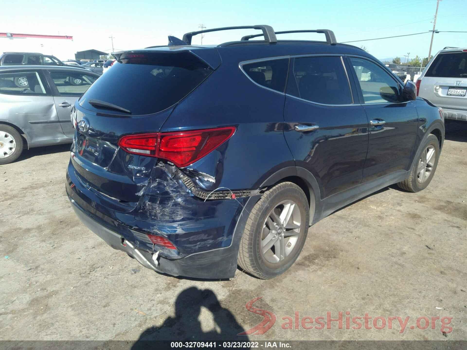 5XYZU3LB8HG384030 2017 HYUNDAI SANTA FE SPORT