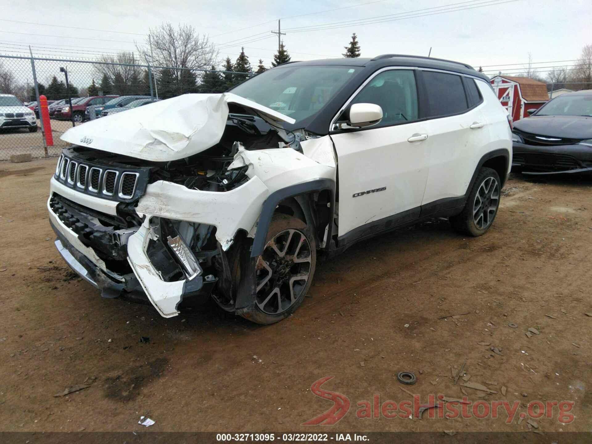 3C4NJDCB3JT422971 2018 JEEP COMPASS