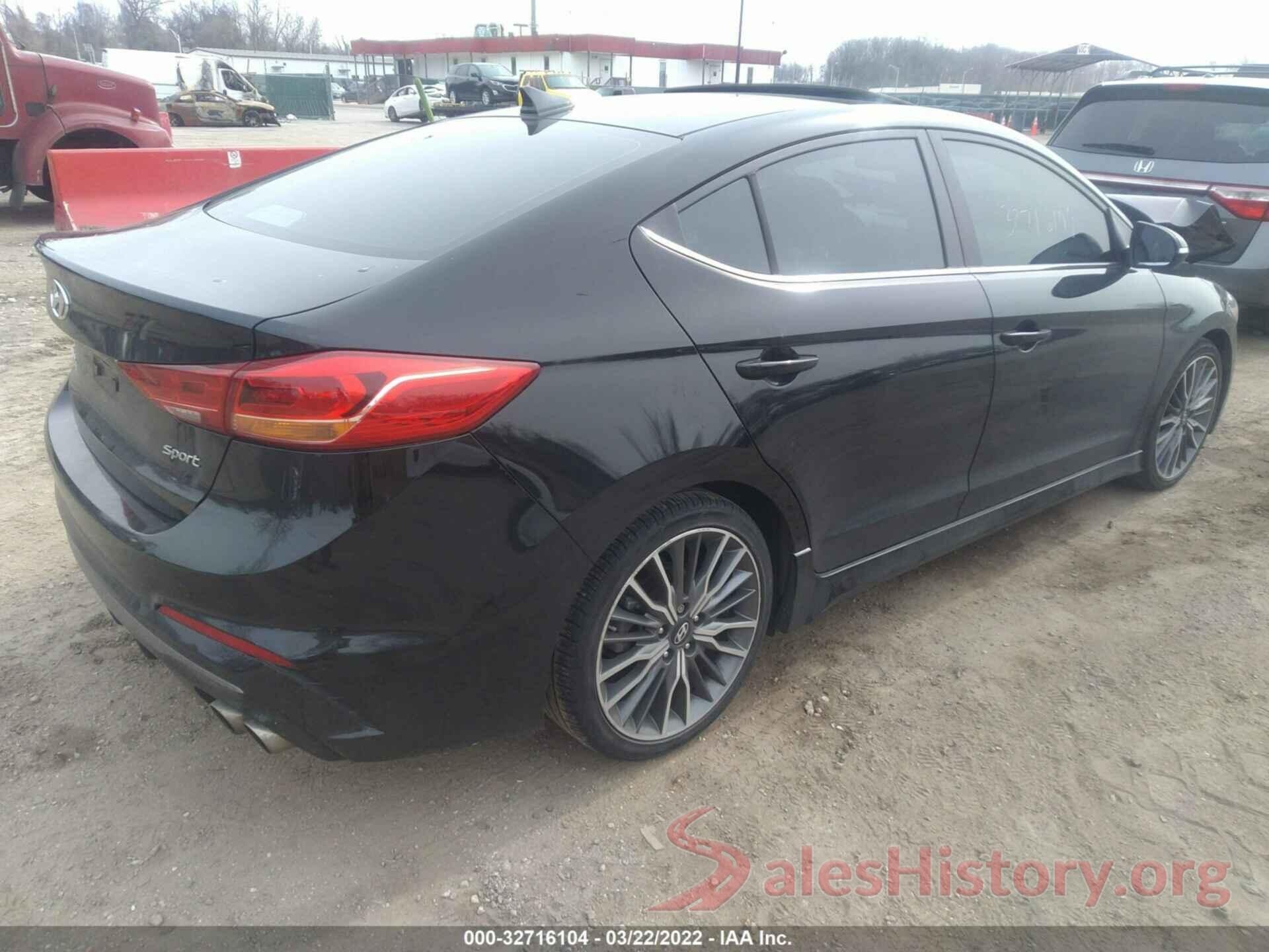 KMHD04LB6JU498281 2018 HYUNDAI ELANTRA