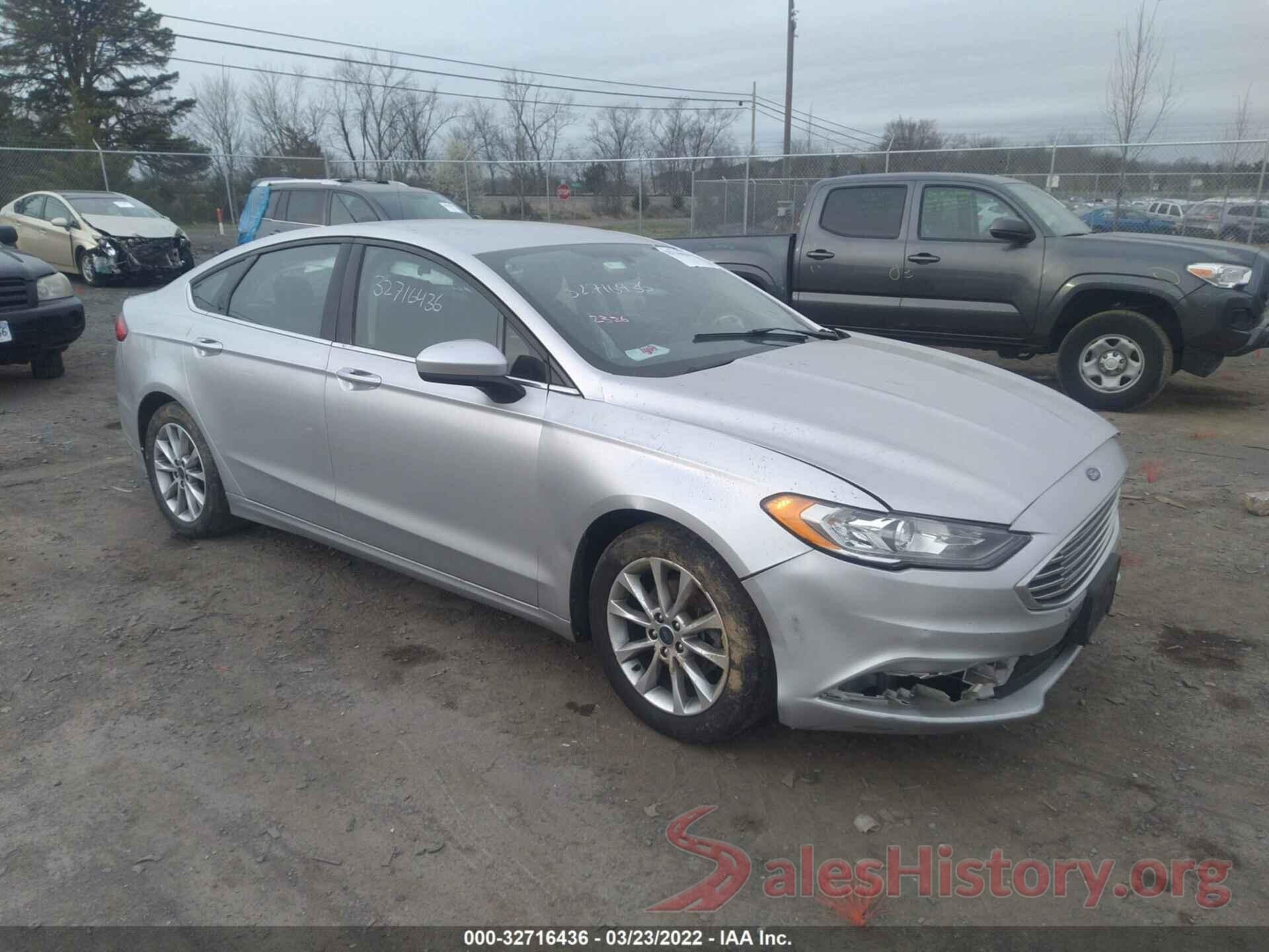 3FA6P0H7XHR107307 2017 FORD FUSION