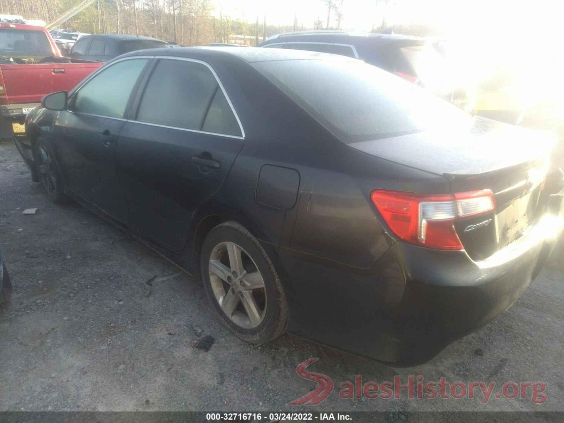 4T1BF1FK4DU240362 2013 TOYOTA CAMRY